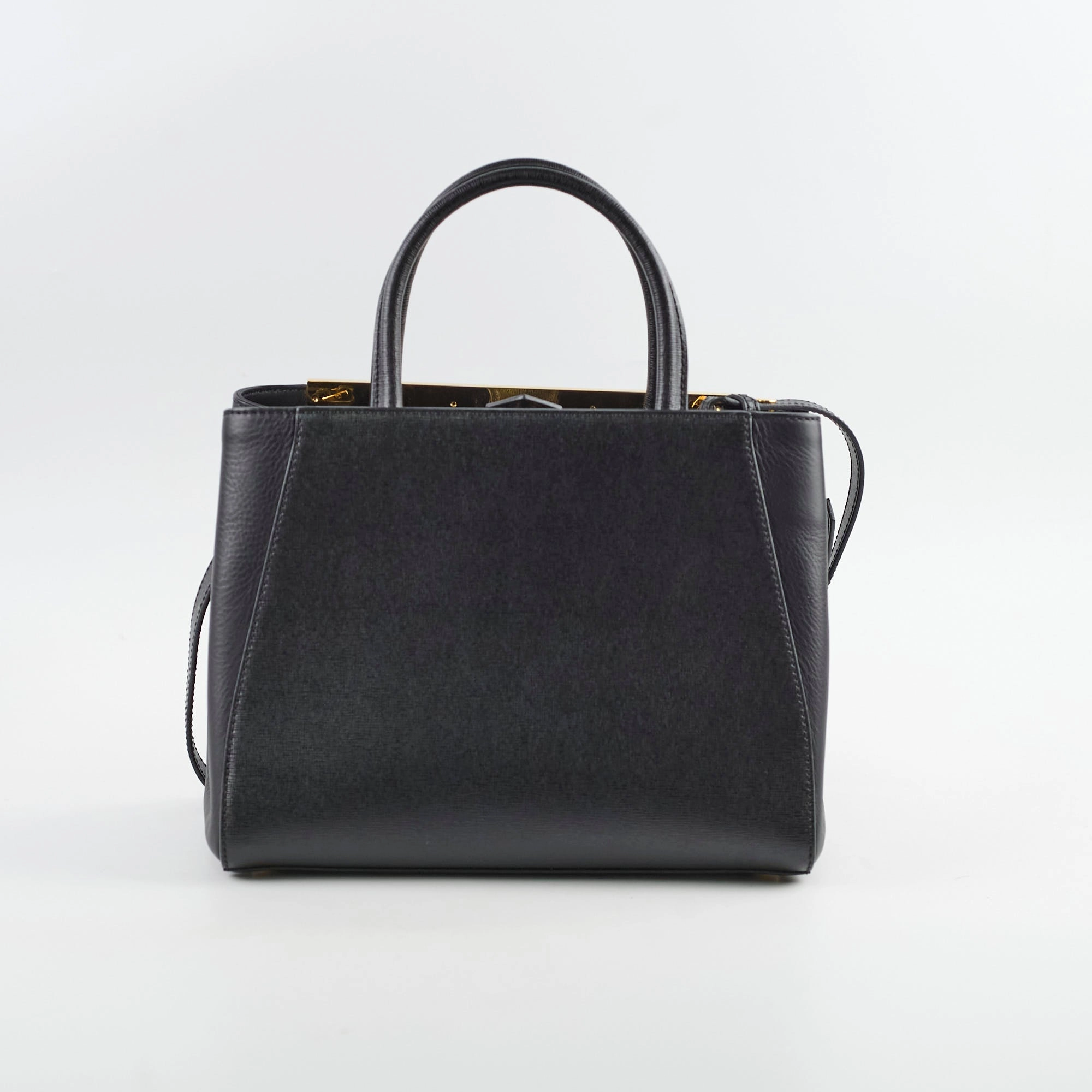 Fendi 2 Jours Small Tote Black