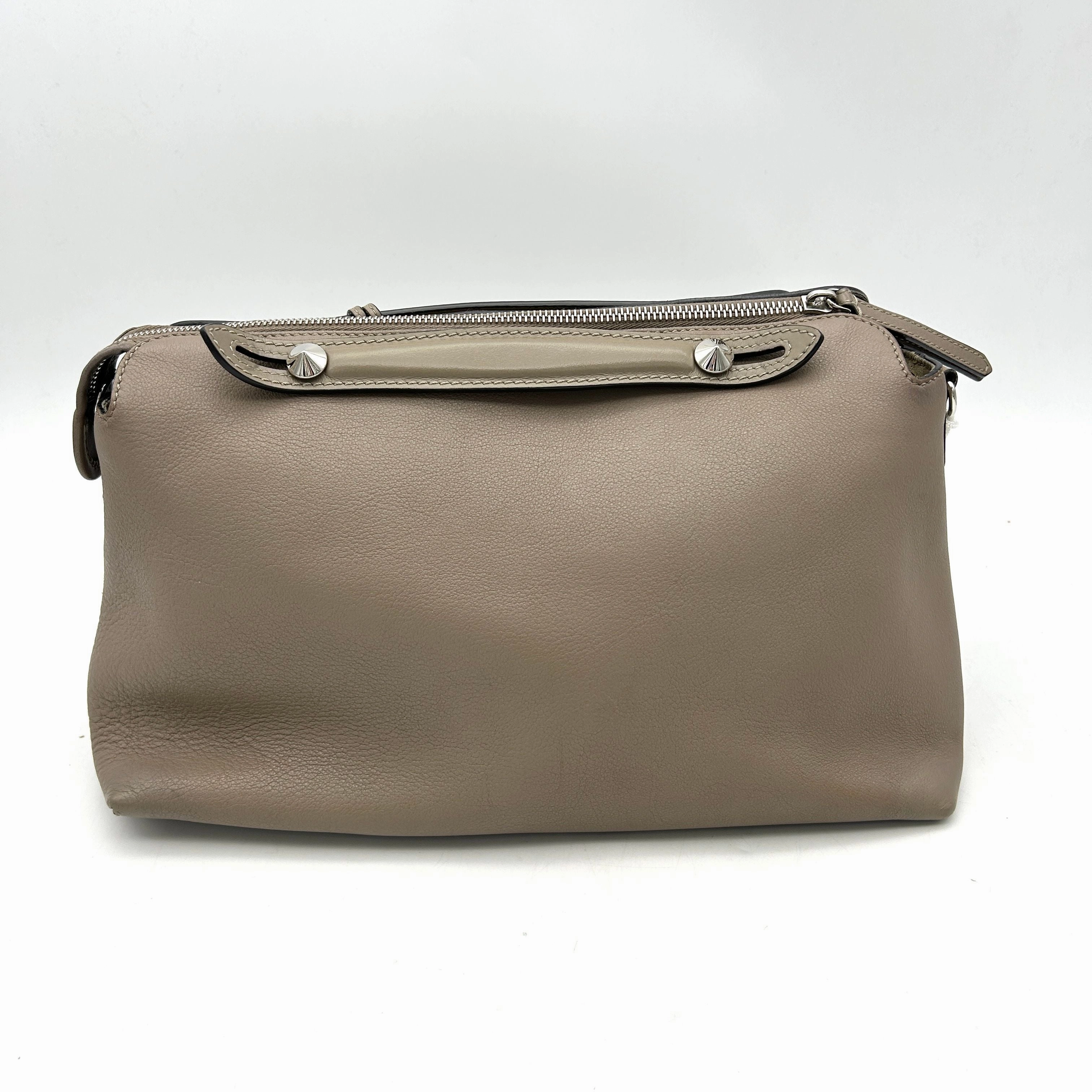 Fendi Brown Leather Shoulder Bag LA19162