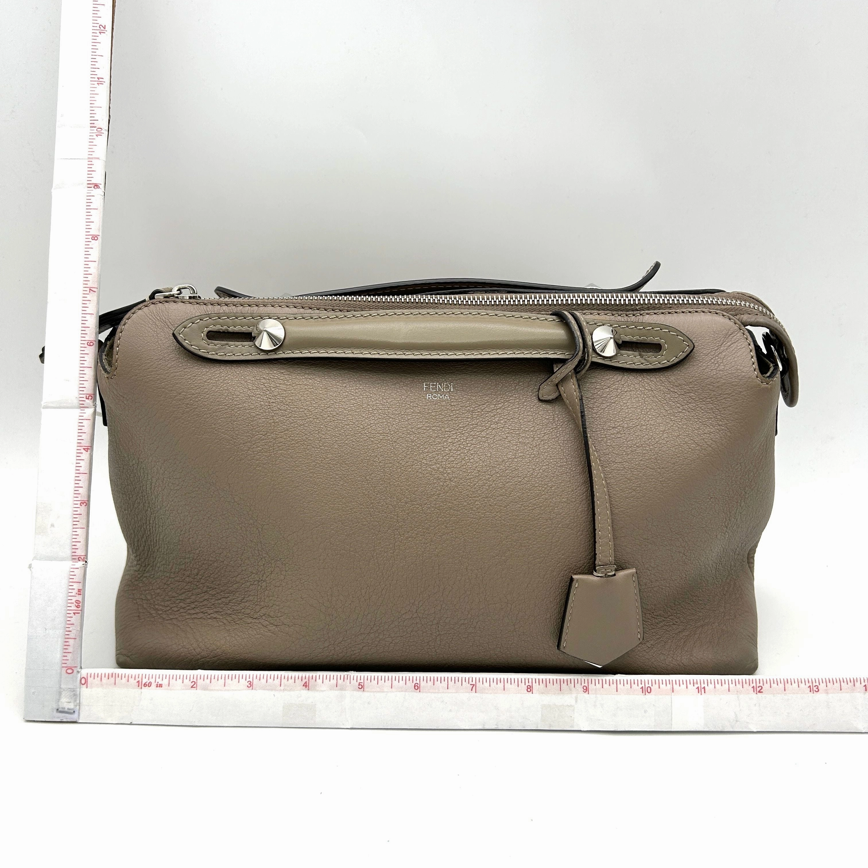 Fendi Brown Leather Shoulder Bag LA19162