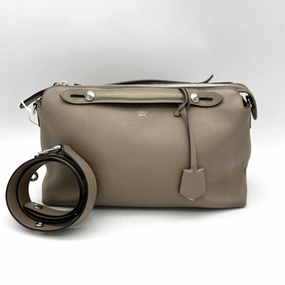Fendi Brown Leather Shoulder Bag LA19162