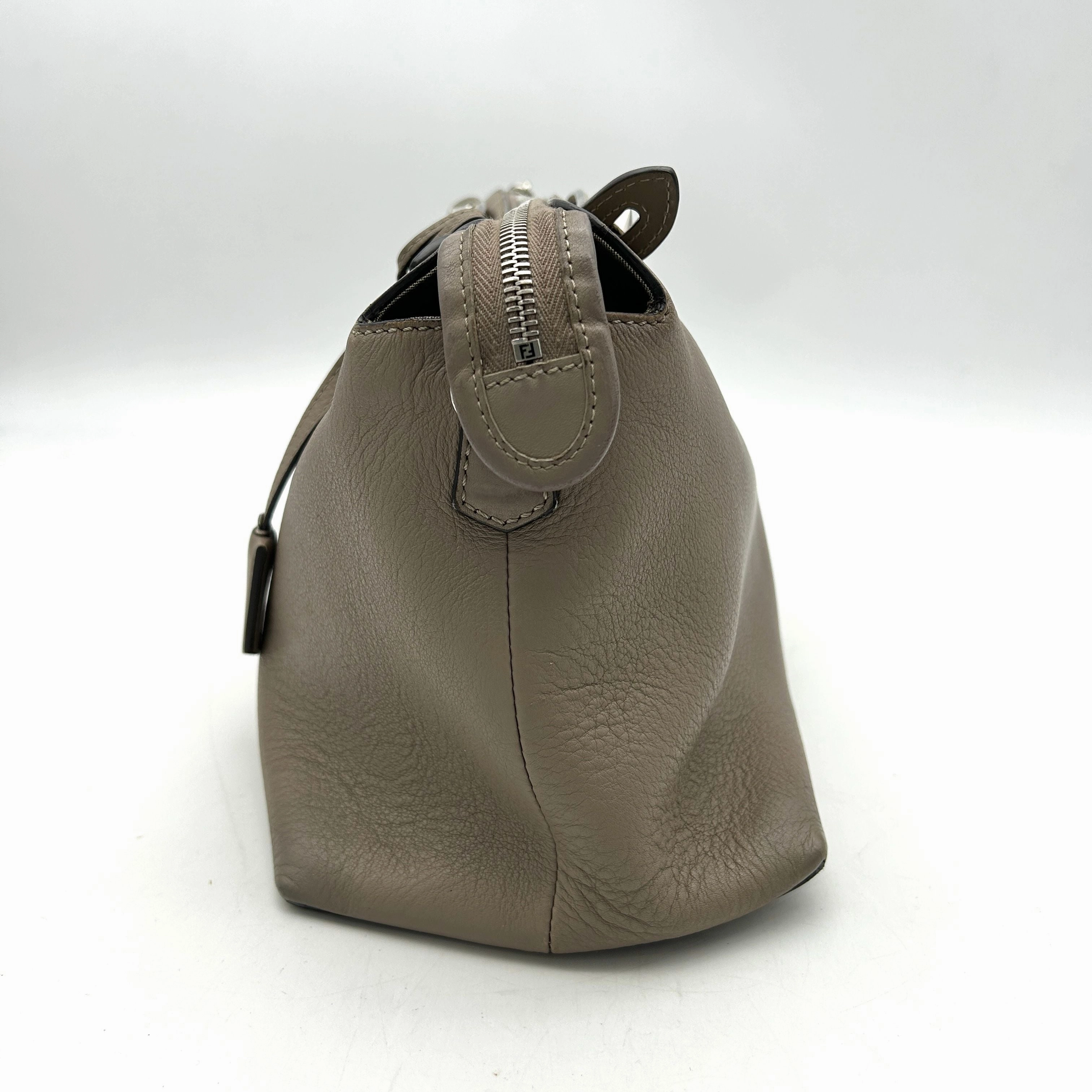 Fendi Brown Leather Shoulder Bag LA19162