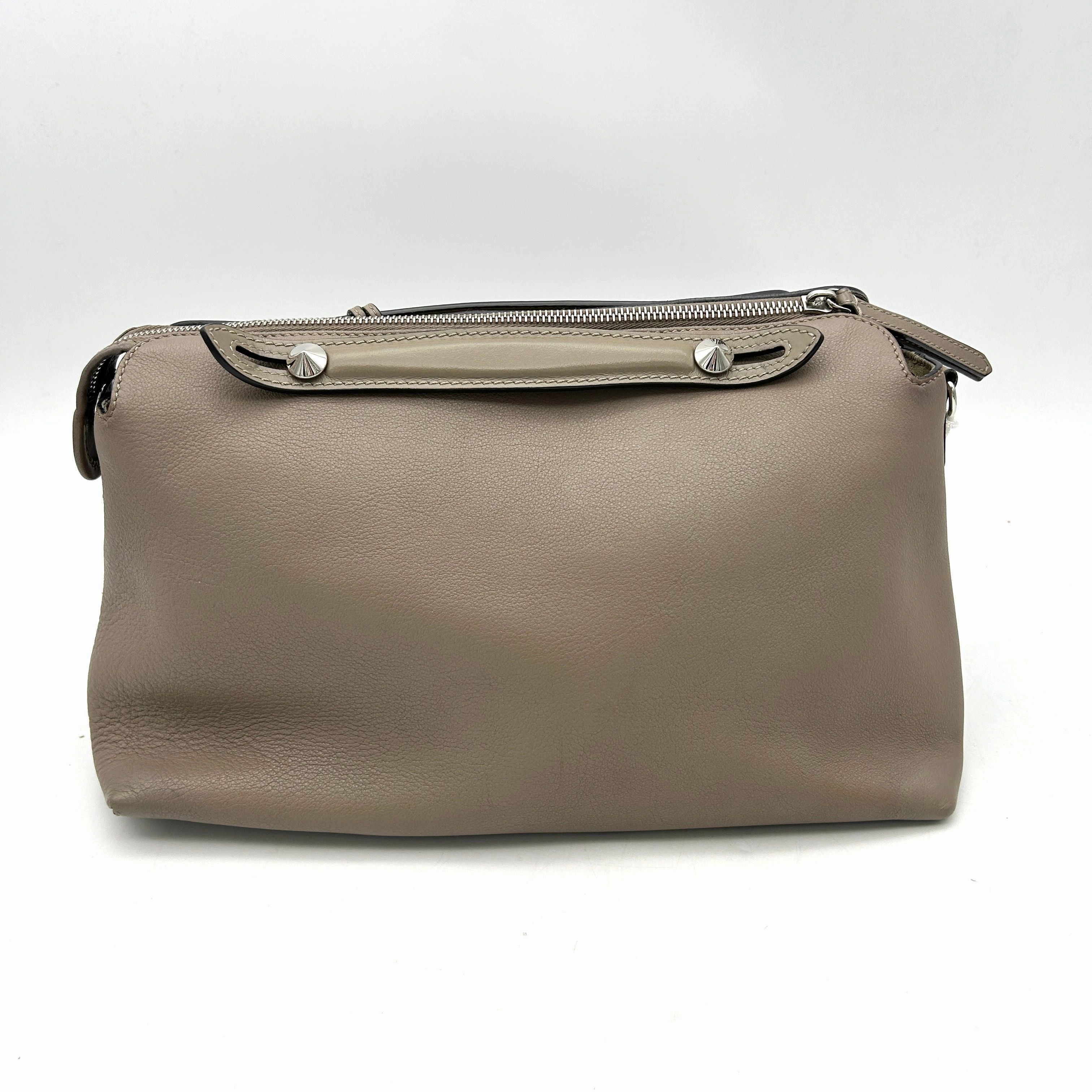 Fendi Brown Leather Shoulder Bag LA19162