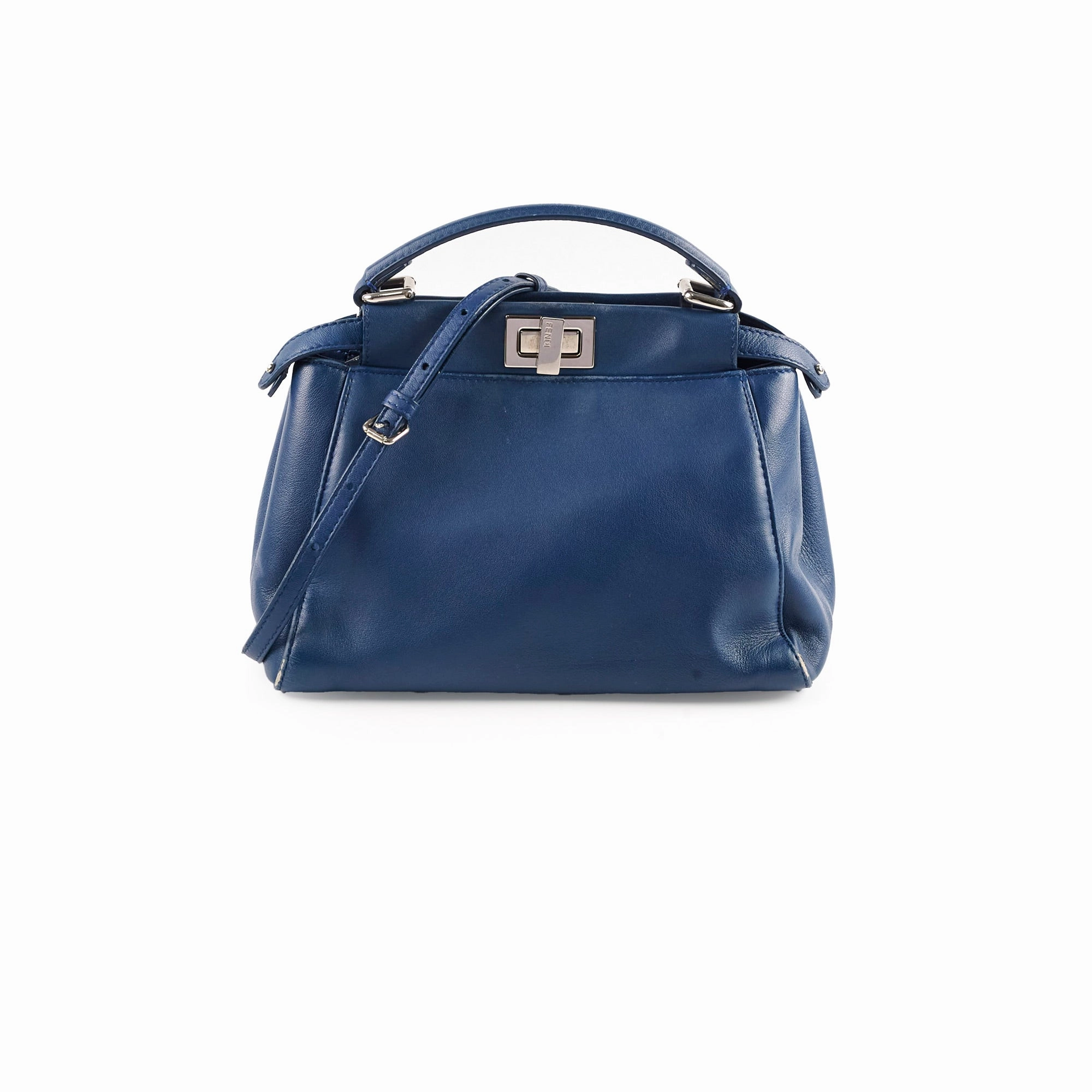 Fendi Mini Peekaboo Blue