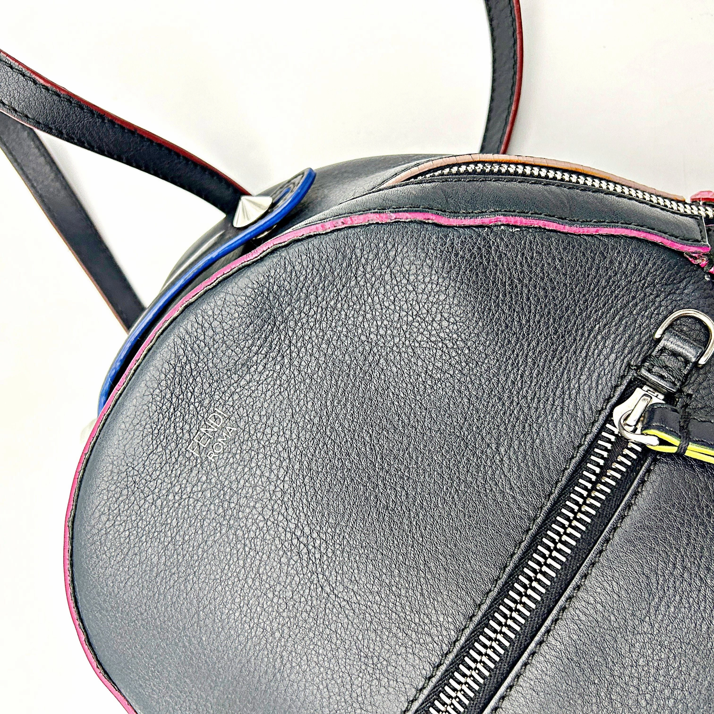 Fendi Monsters Backpack - Black Backpacks, Handbags LA13676