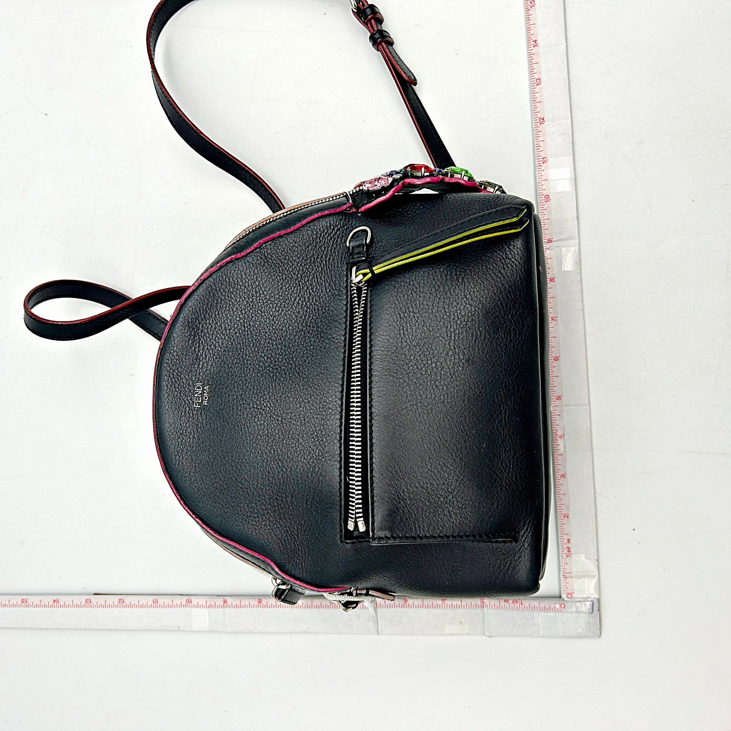 Fendi Monsters Backpack - Black Backpacks, Handbags LA13676