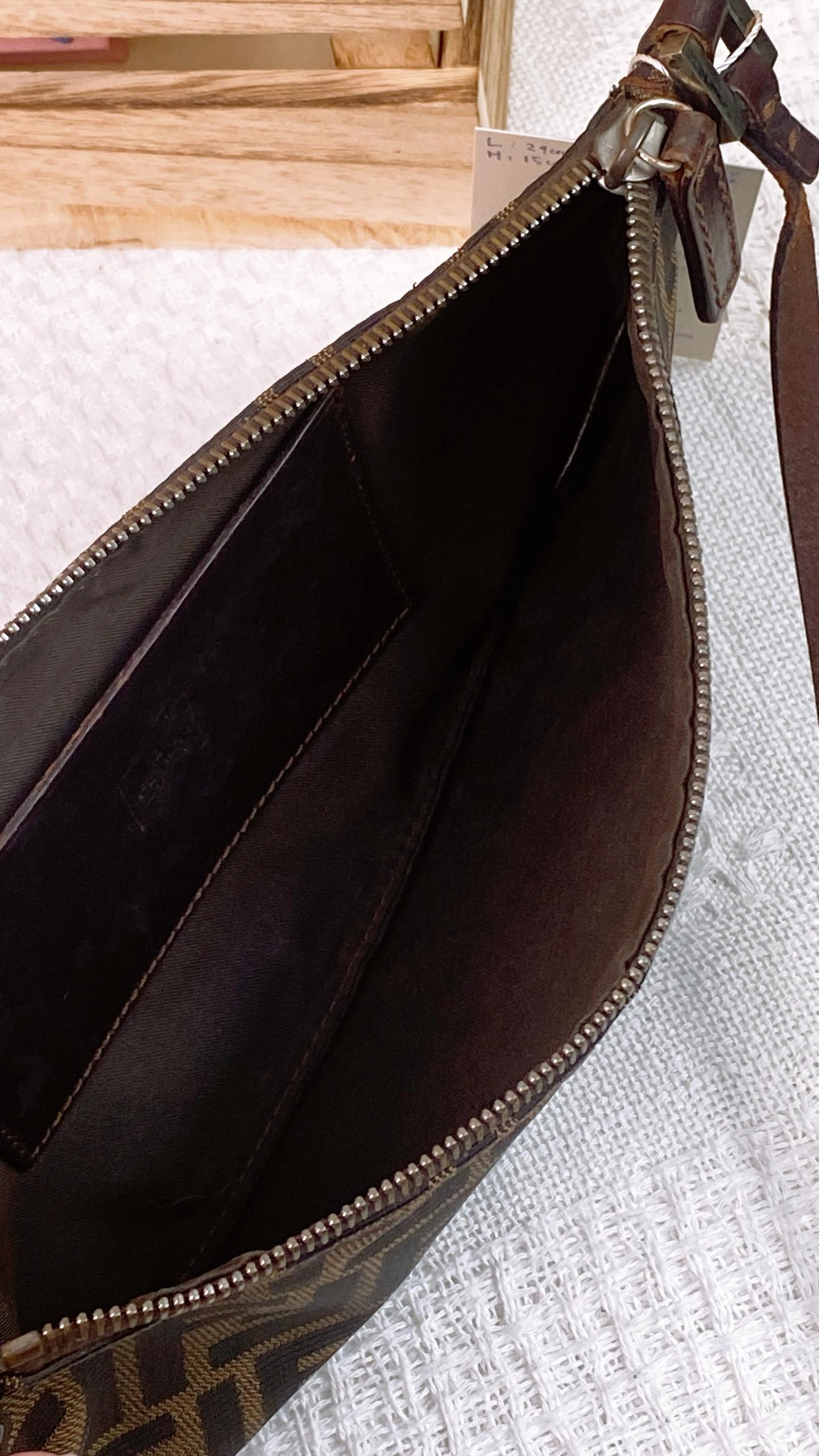 Fendi Zucca Shoulder Bag