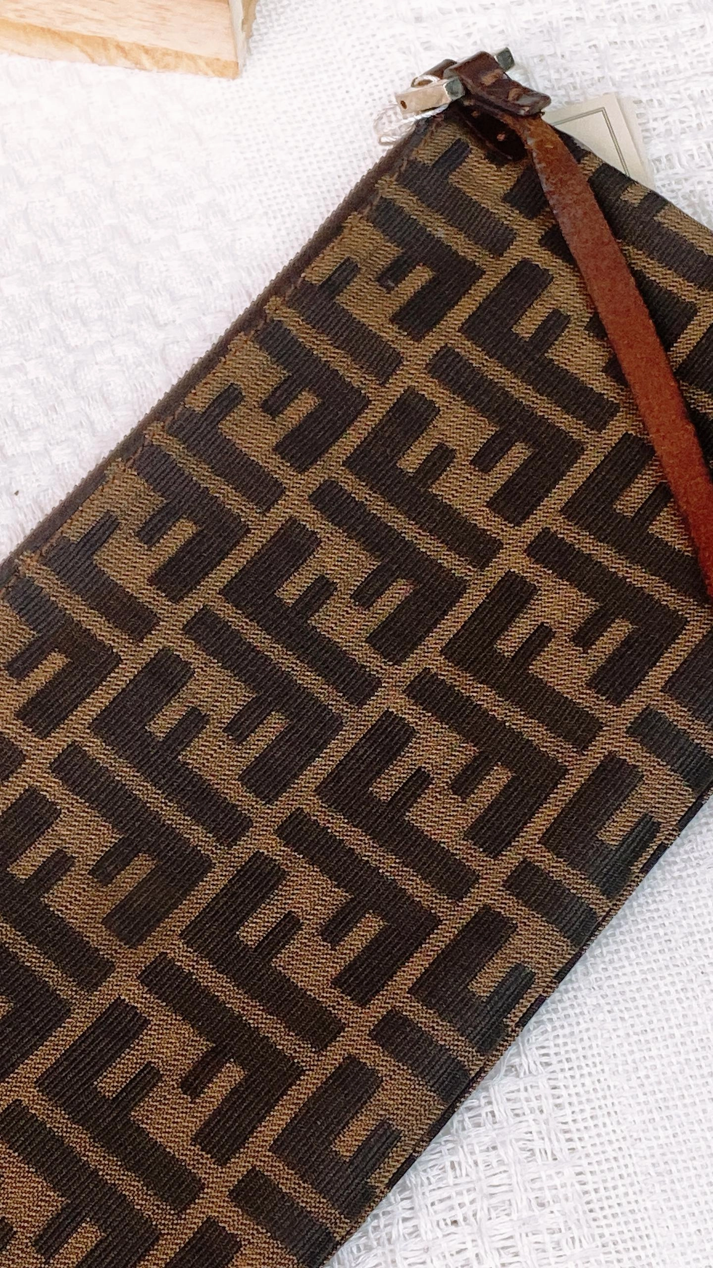 Fendi Zucca Shoulder Bag
