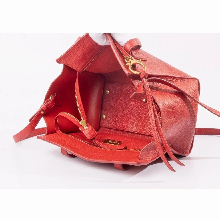Ferragamo Amy Double Handle Satchel