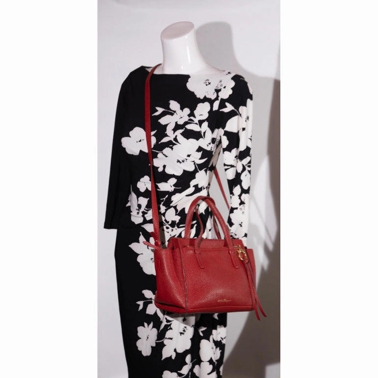 Ferragamo Amy Double Handle Satchel