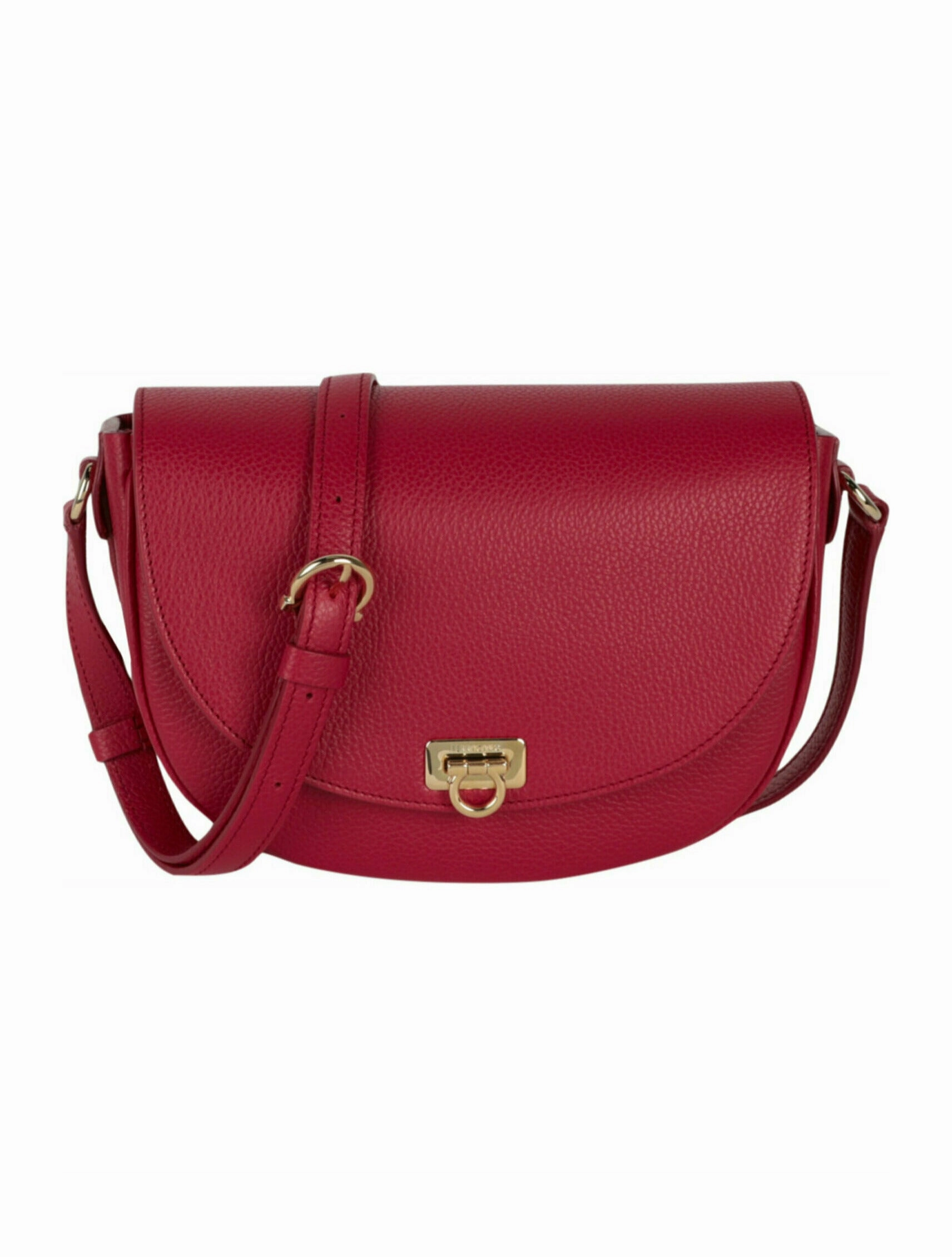 Ferragamo Gancini Buckle Crossbody Bag Womens 218373-772317