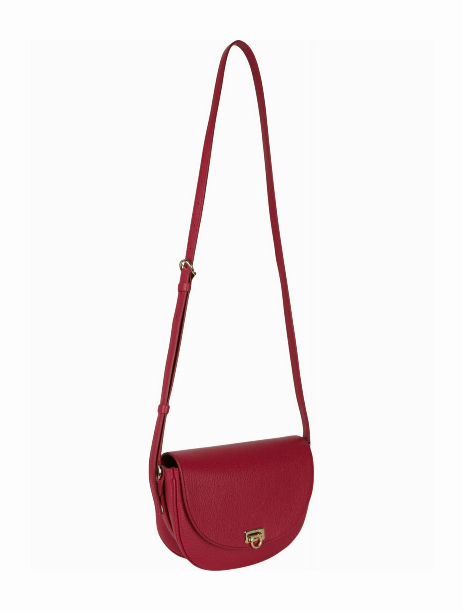 Ferragamo Gancini Buckle Crossbody Bag Womens 218373-772317