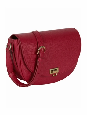 Ferragamo Gancini Buckle Crossbody Bag Womens 218373-772317