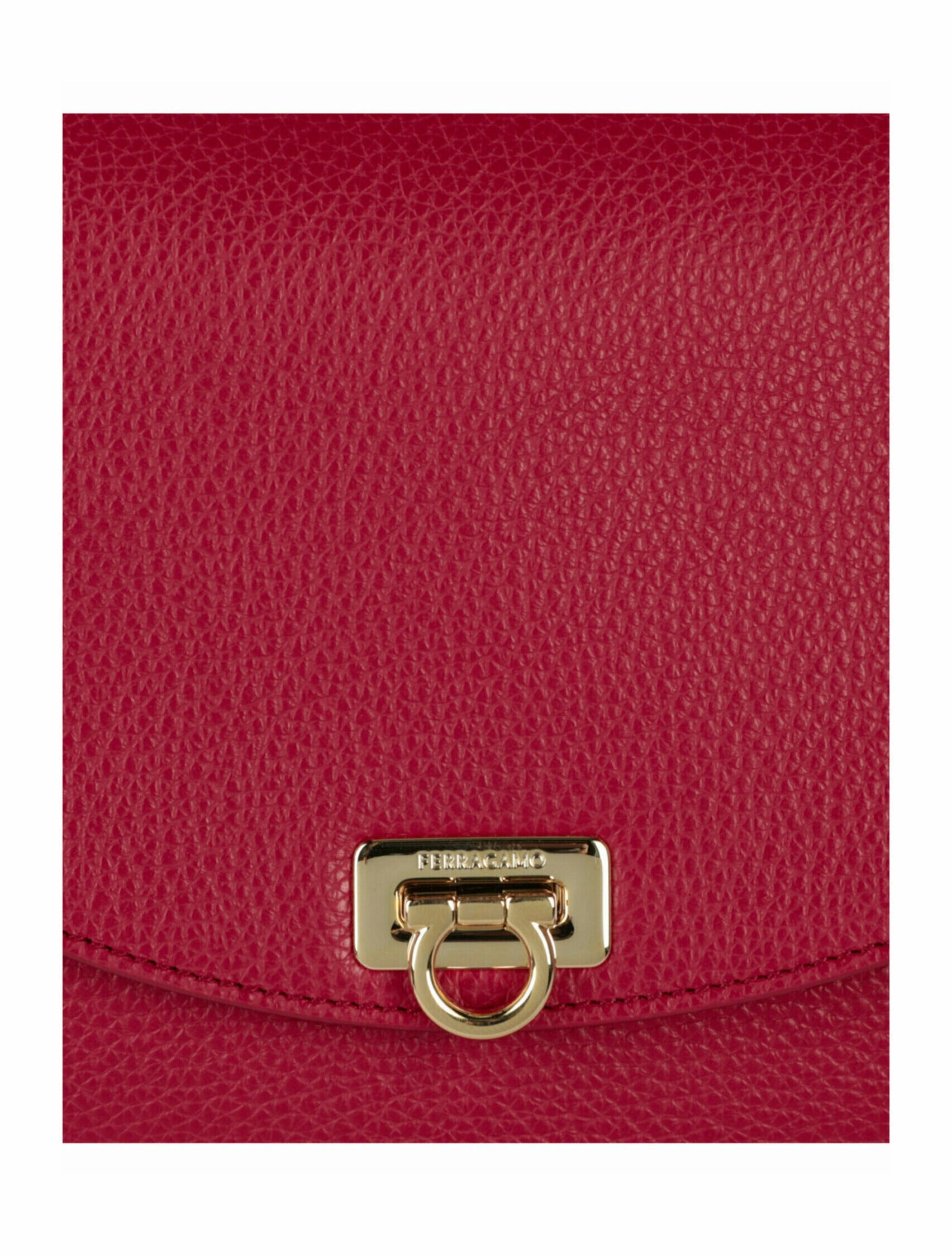 Ferragamo Gancini Buckle Crossbody Bag Womens 218373-772317