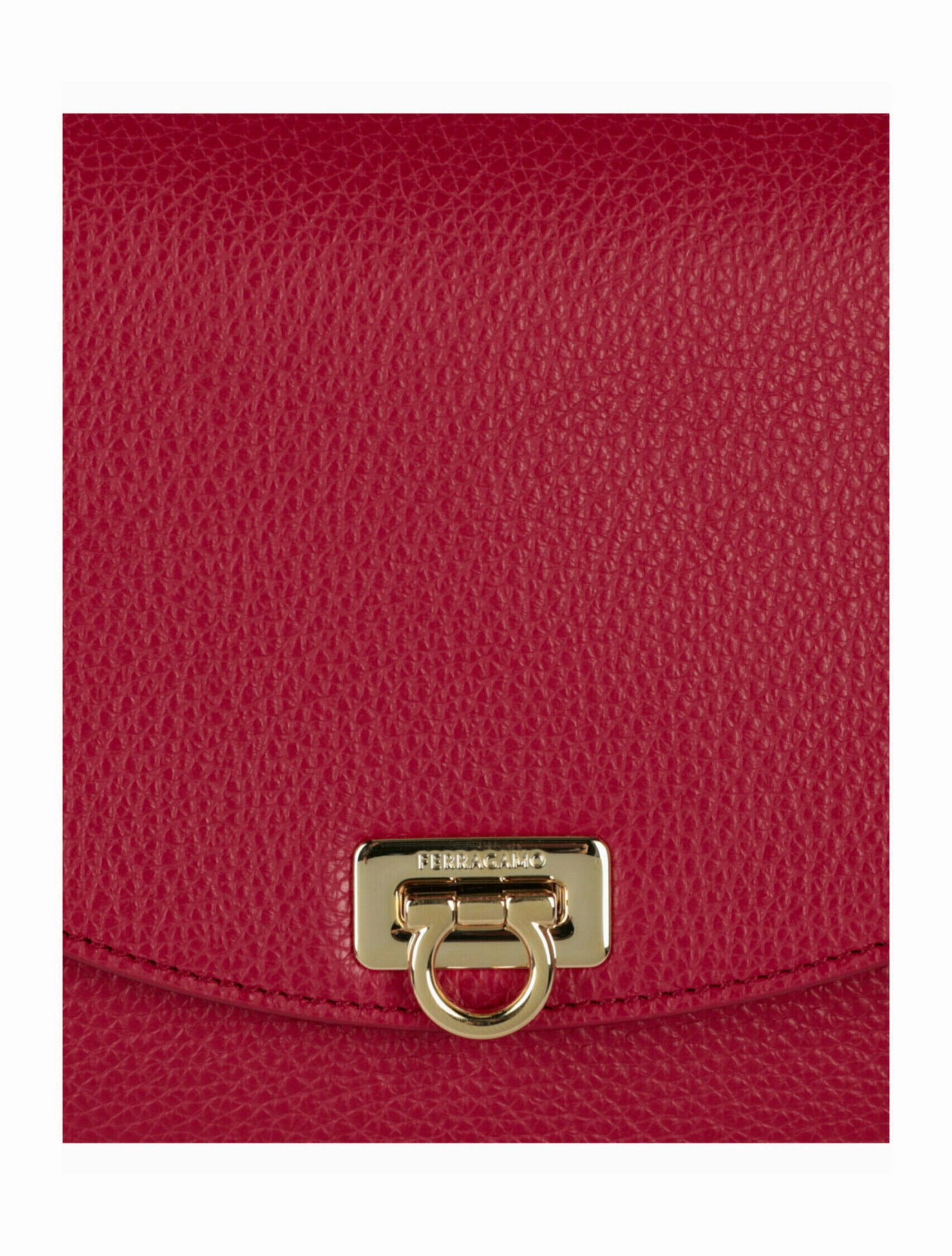 Ferragamo Gancini Buckle Crossbody Bag Womens 218373-772317