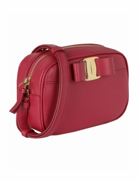 Ferragamo Vara Bow Camera Crossbody Bag Womens 21H498-772325