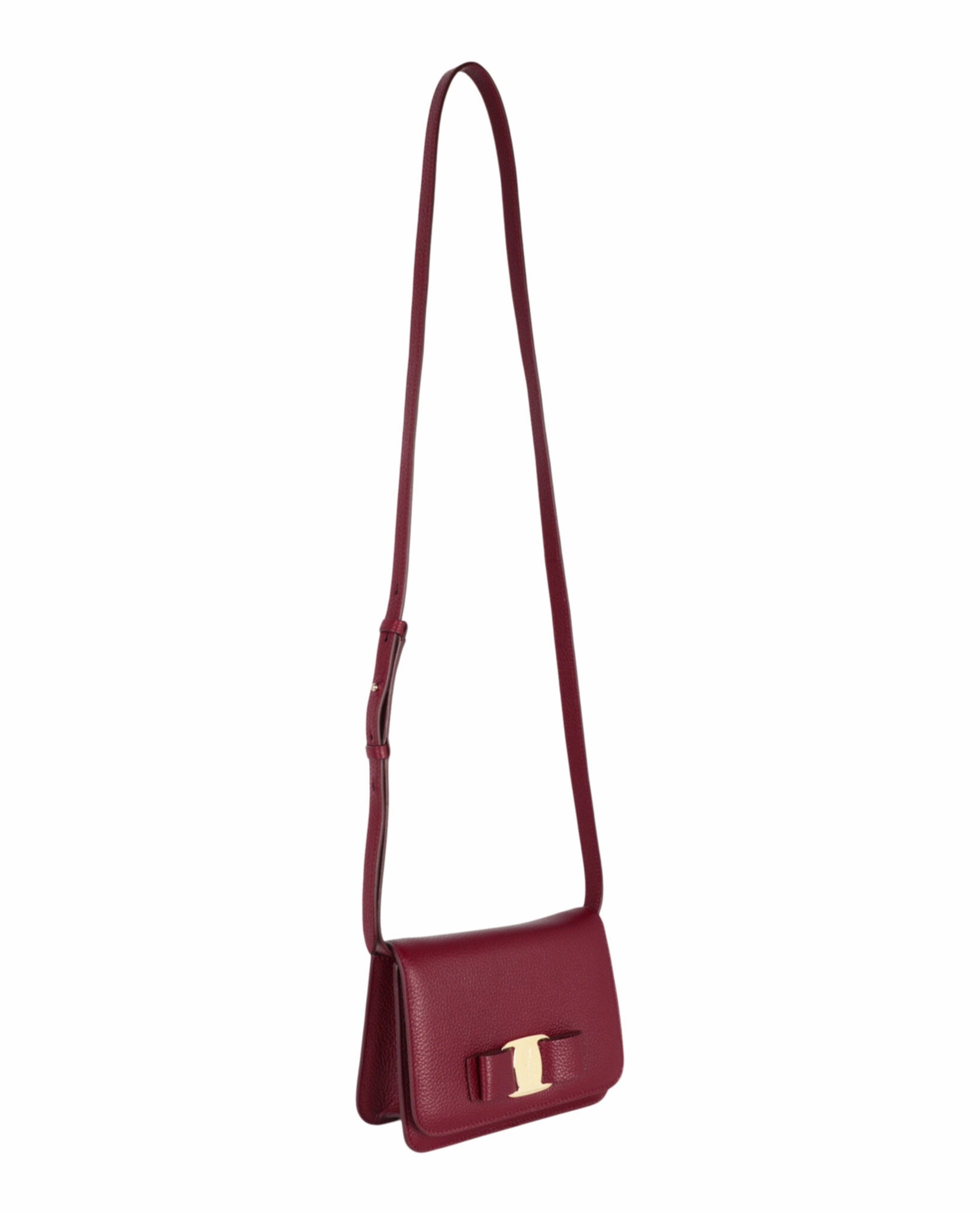 Ferragamo Vara Bow Crossbody Bag Womens 218374-772255