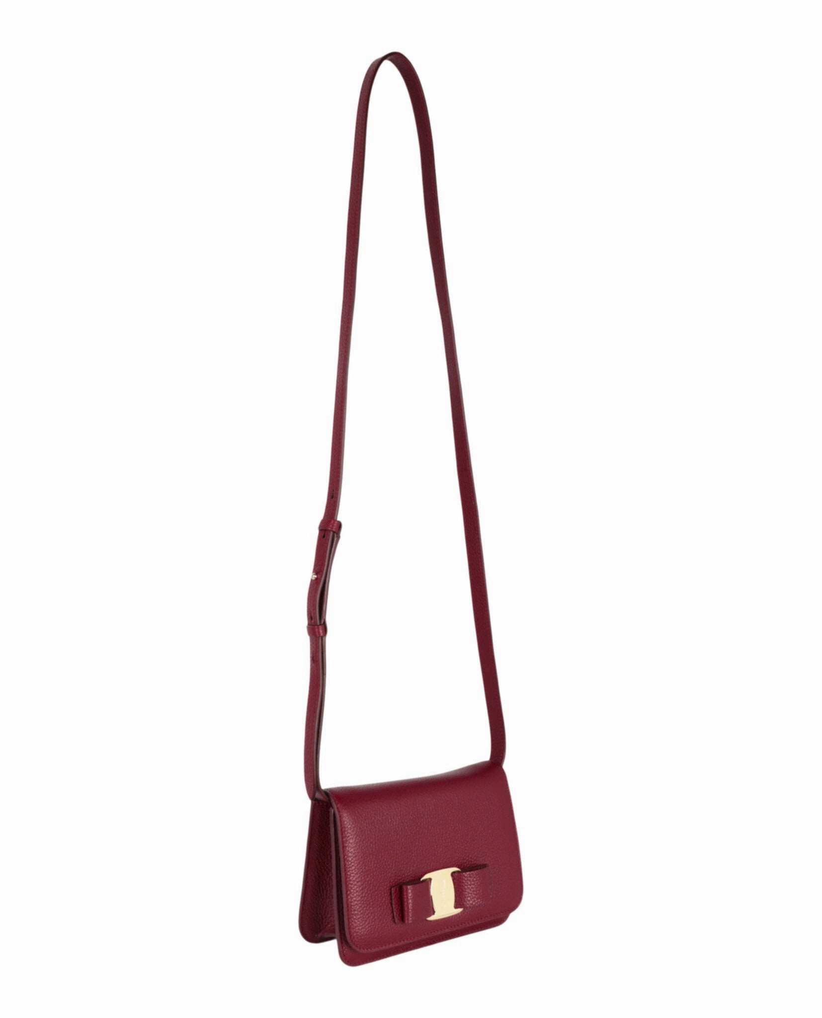 Ferragamo Vara Bow Crossbody Bag Womens 218374-772255