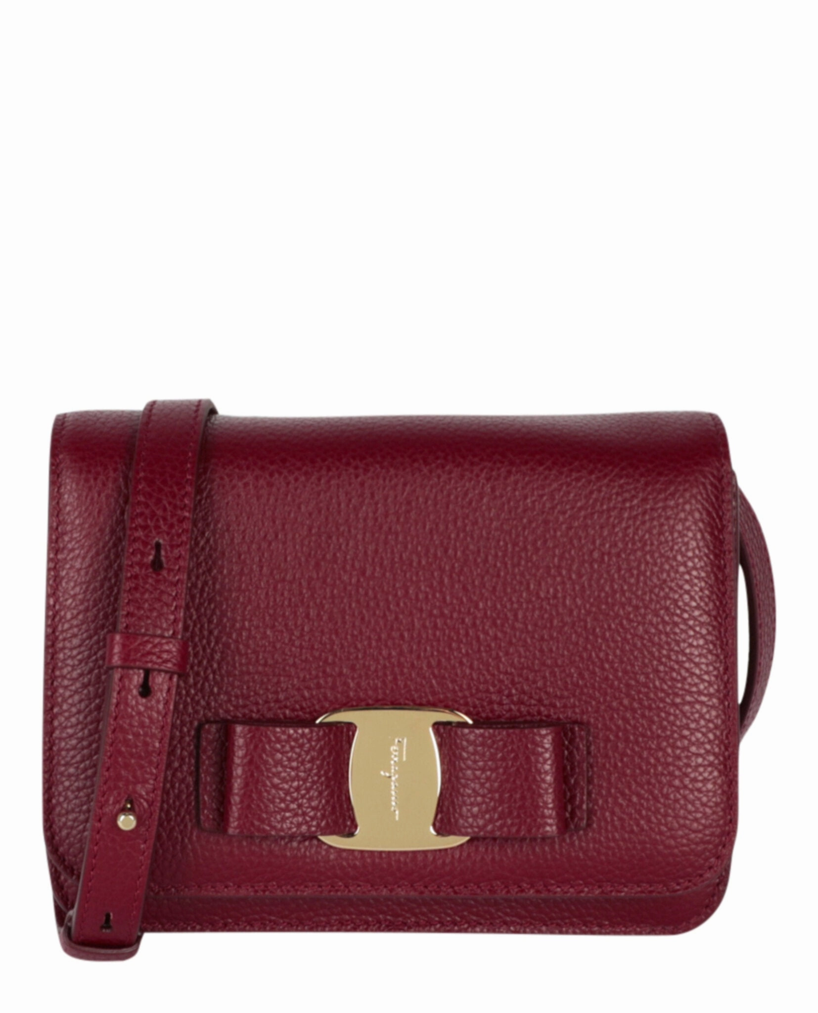 Ferragamo Vara Bow Crossbody Bag Womens 218374-772255