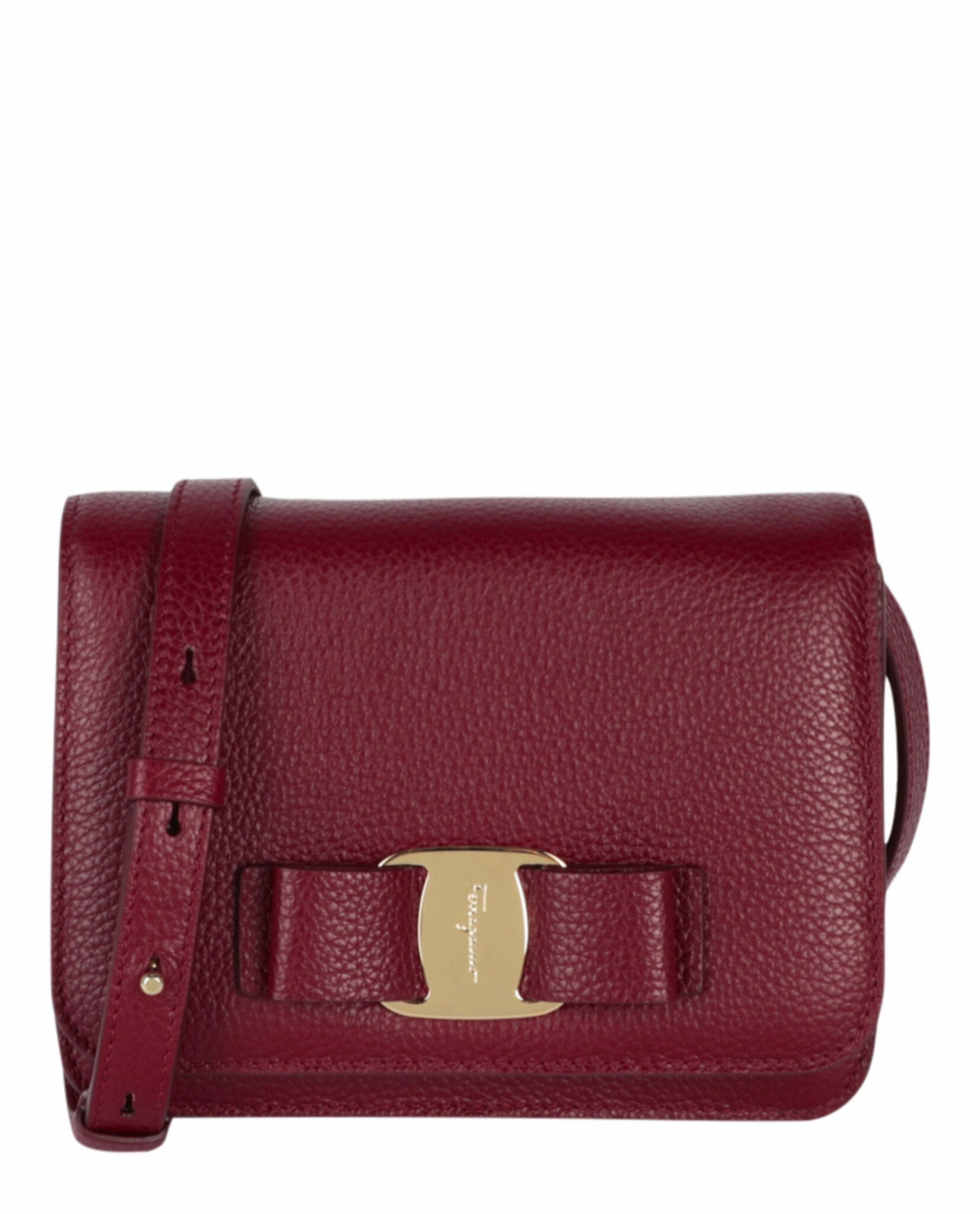 Ferragamo Vara Bow Crossbody Bag Womens 218374-772255