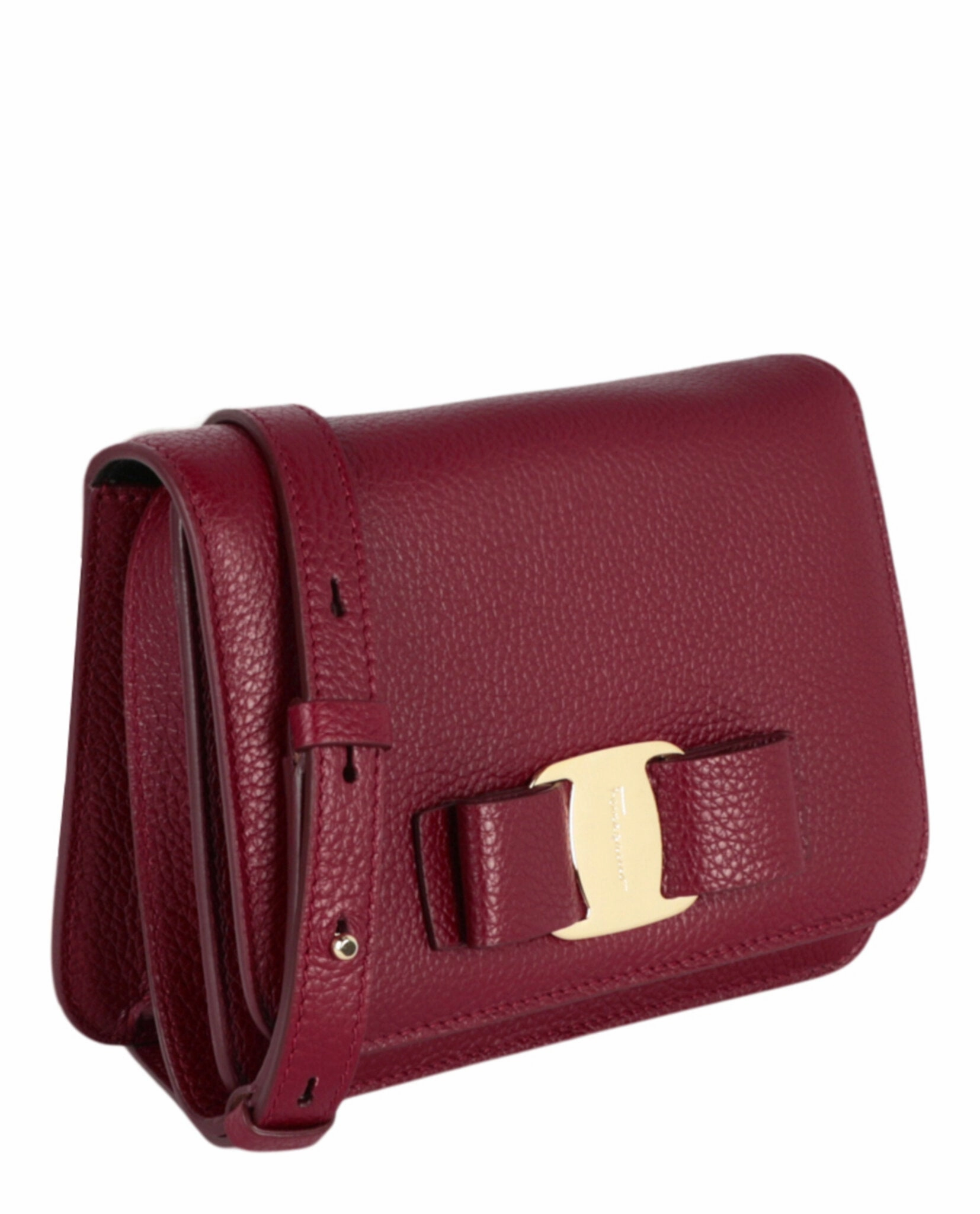 Ferragamo Vara Bow Crossbody Bag Womens 218374-772255