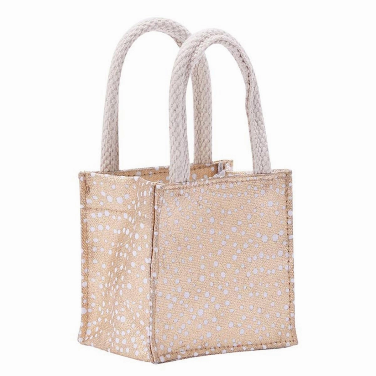 Filigree Gold Small Reusable Itsy Bitsy Gift Bag