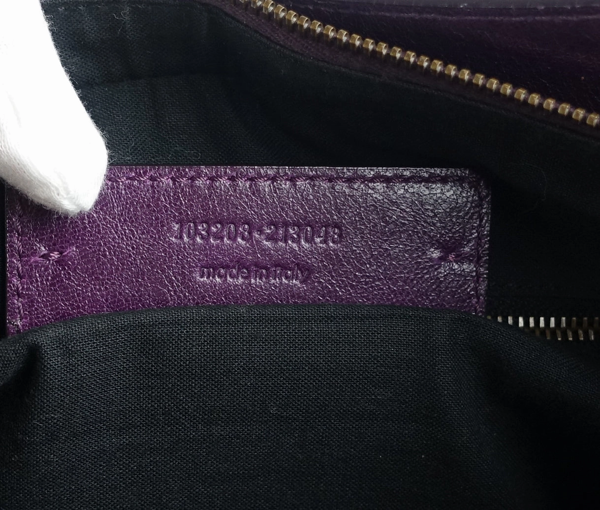 First Classic Studs Agneau Leather City Bag