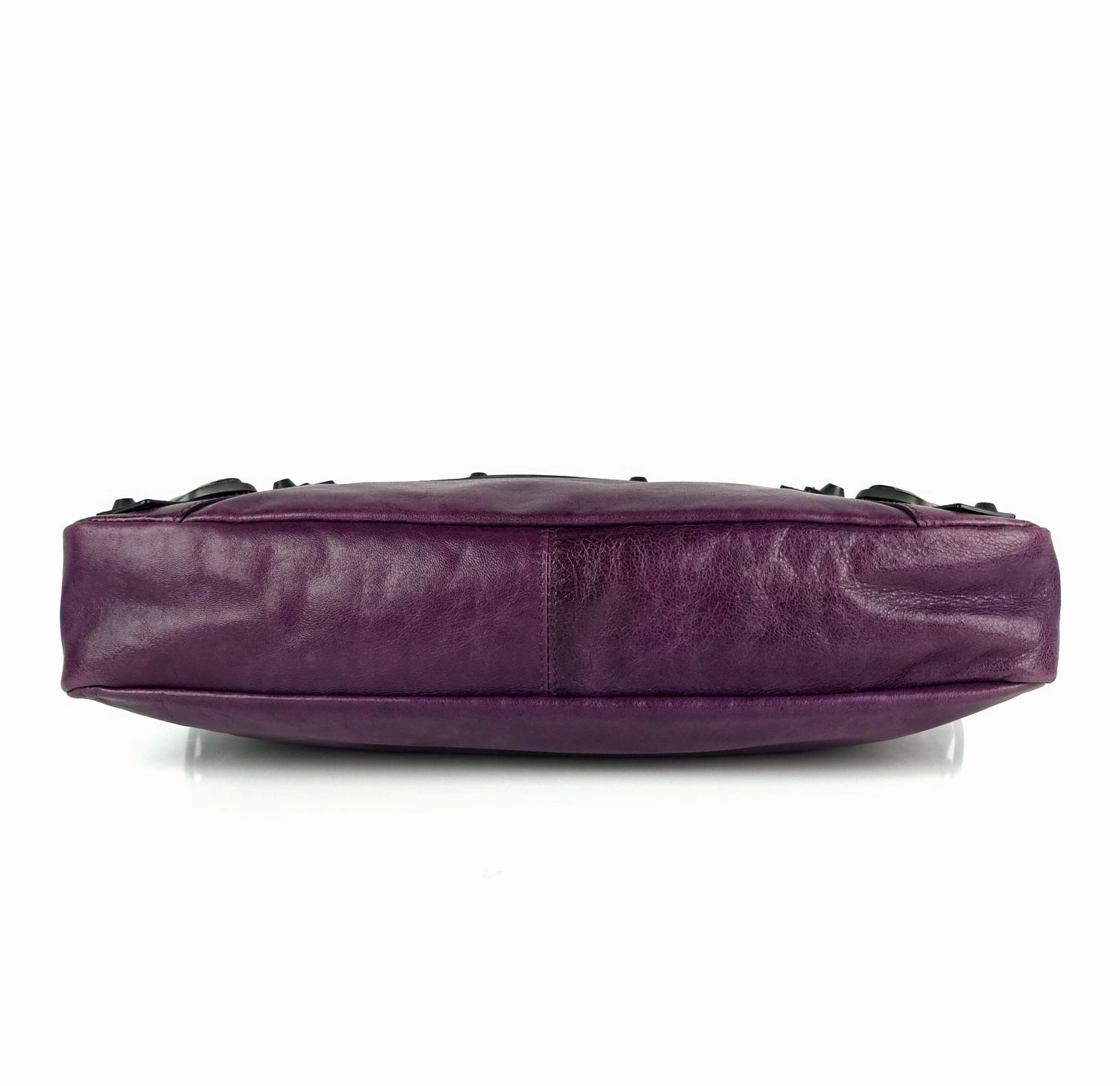 First Classic Studs Agneau Leather City Bag