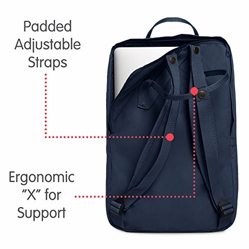 Fjallraven, Kanken Laptop 17" Backpack for Everyday, Royal Blue