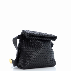 Fold Crossbody Bag Intrecciato Nappa Small