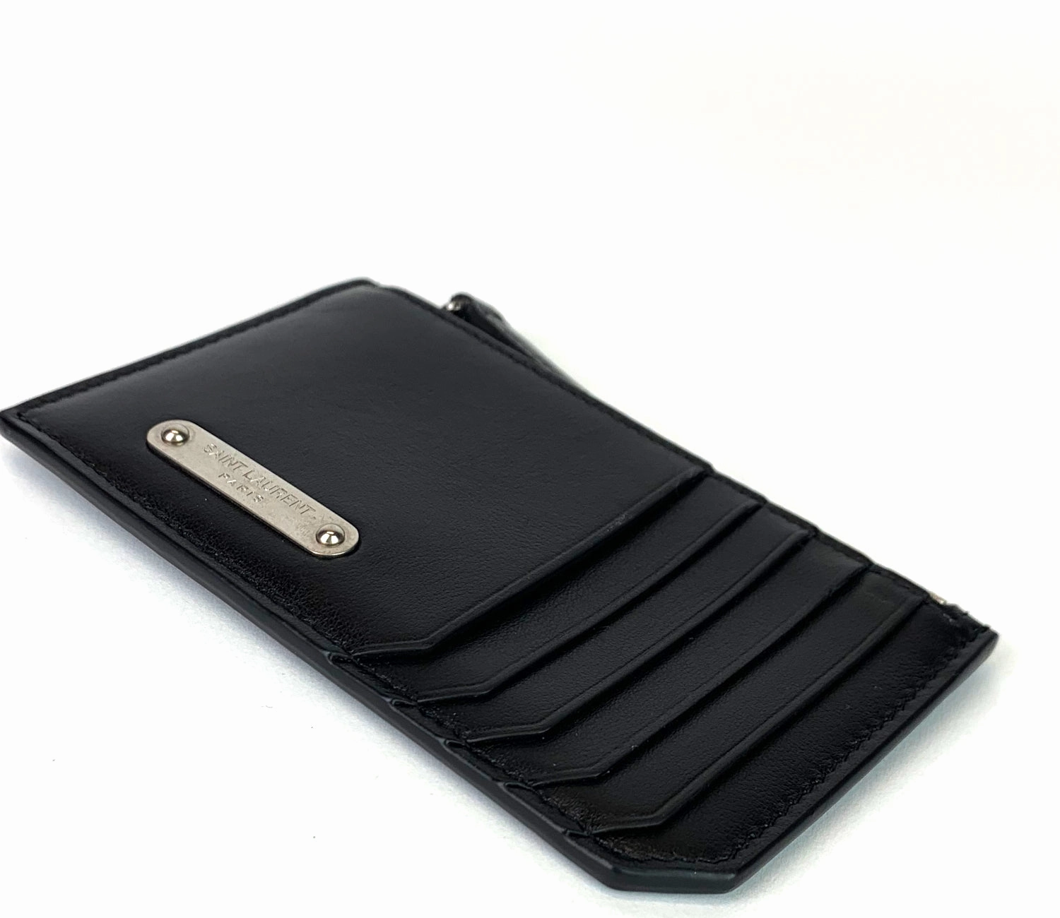 Fragments Calf Leather Zip Pouch