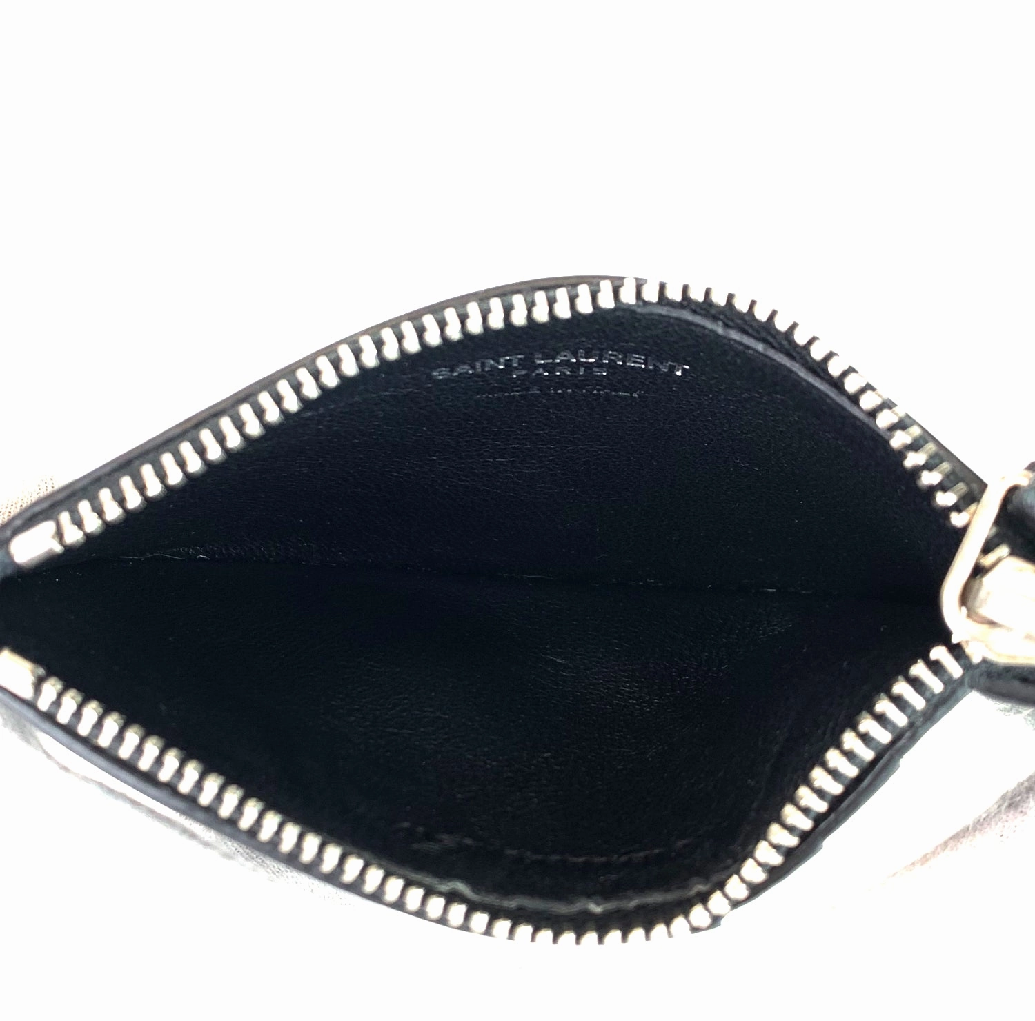 Fragments Calf Leather Zip Pouch