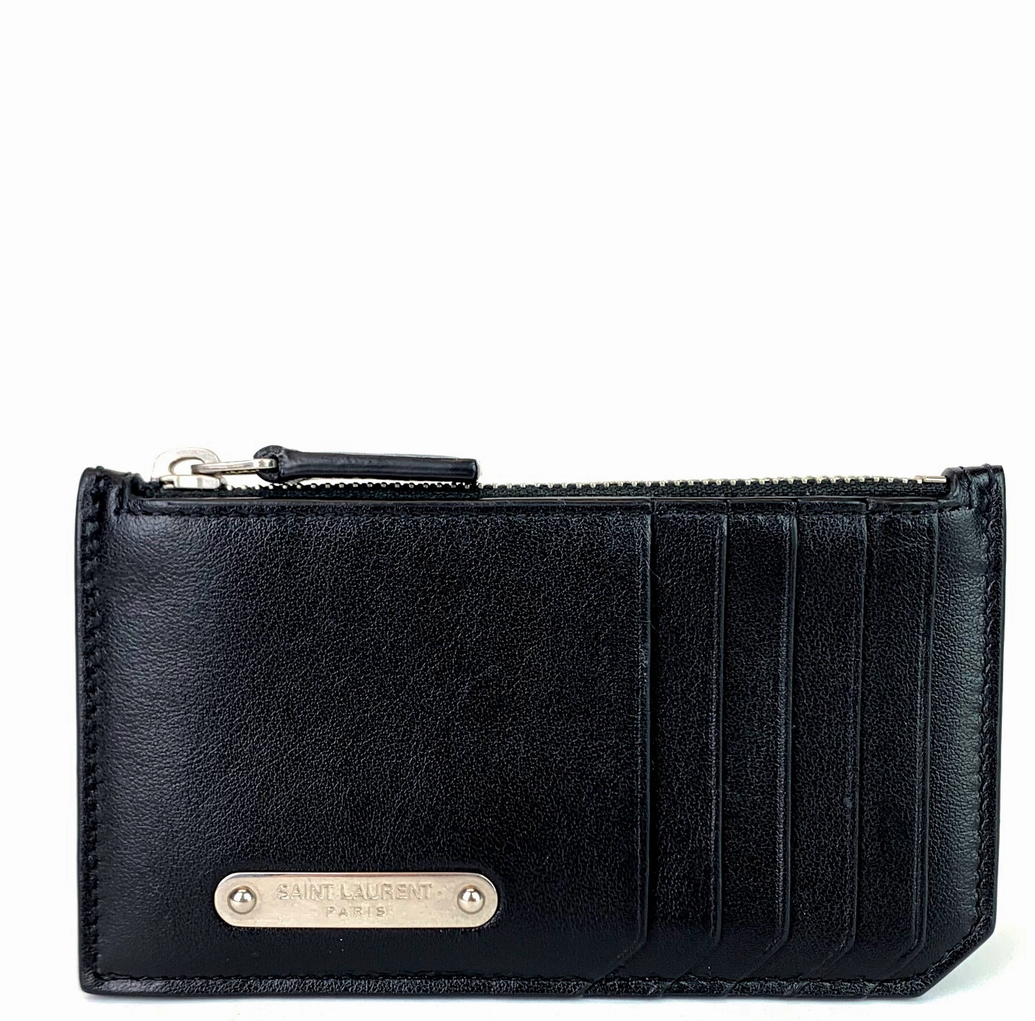 Fragments Calf Leather Zip Pouch