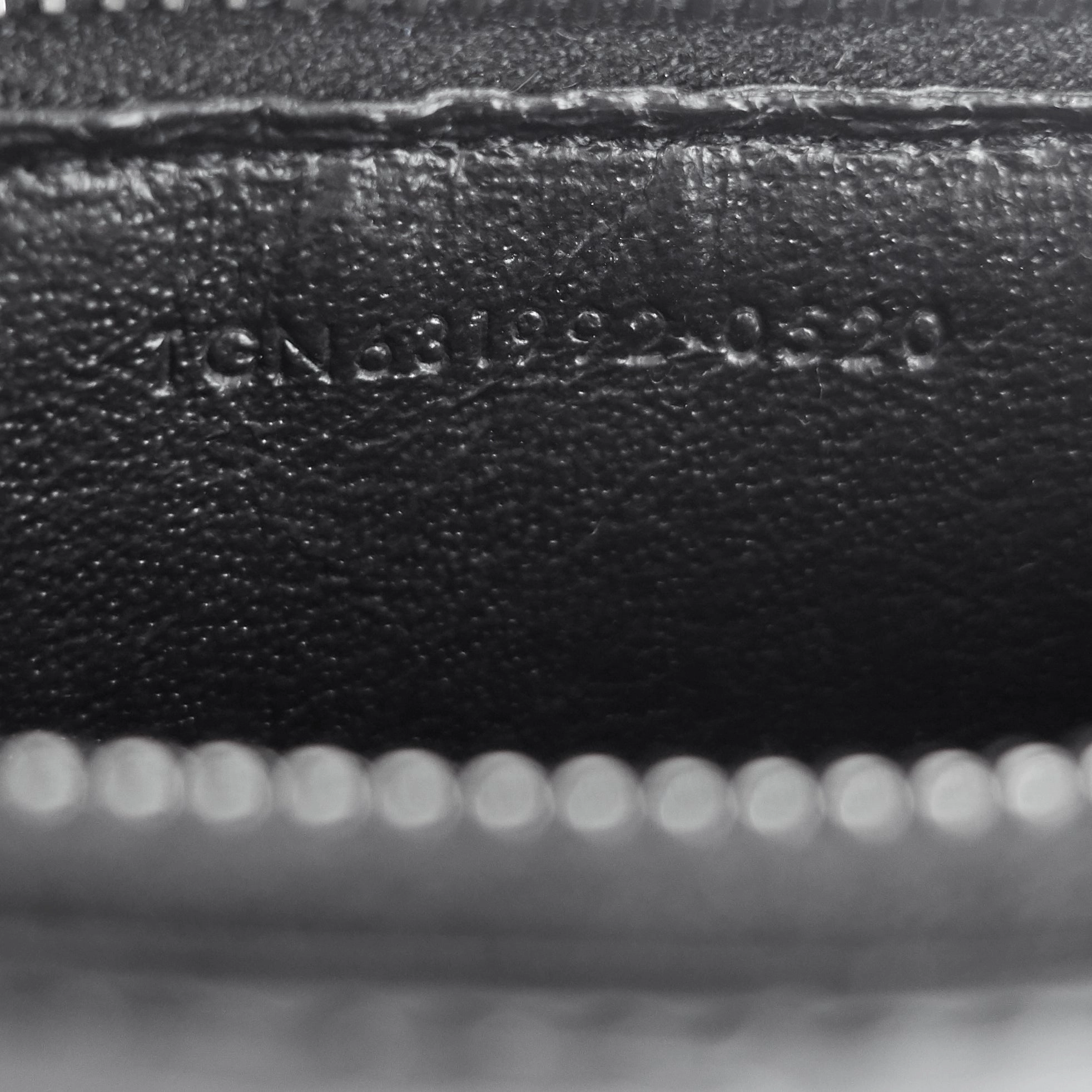 Fragments Crocodile-Embossed Leather Zipped Card Holder