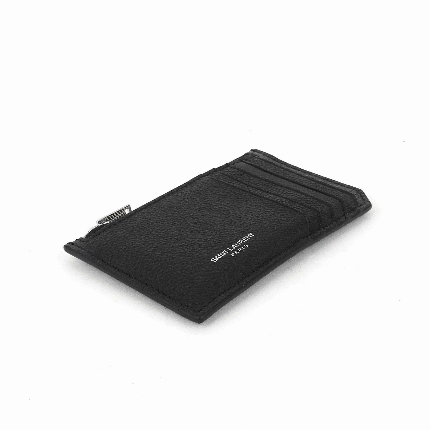 Fragments Zipped Grained Calf Leather Card Case