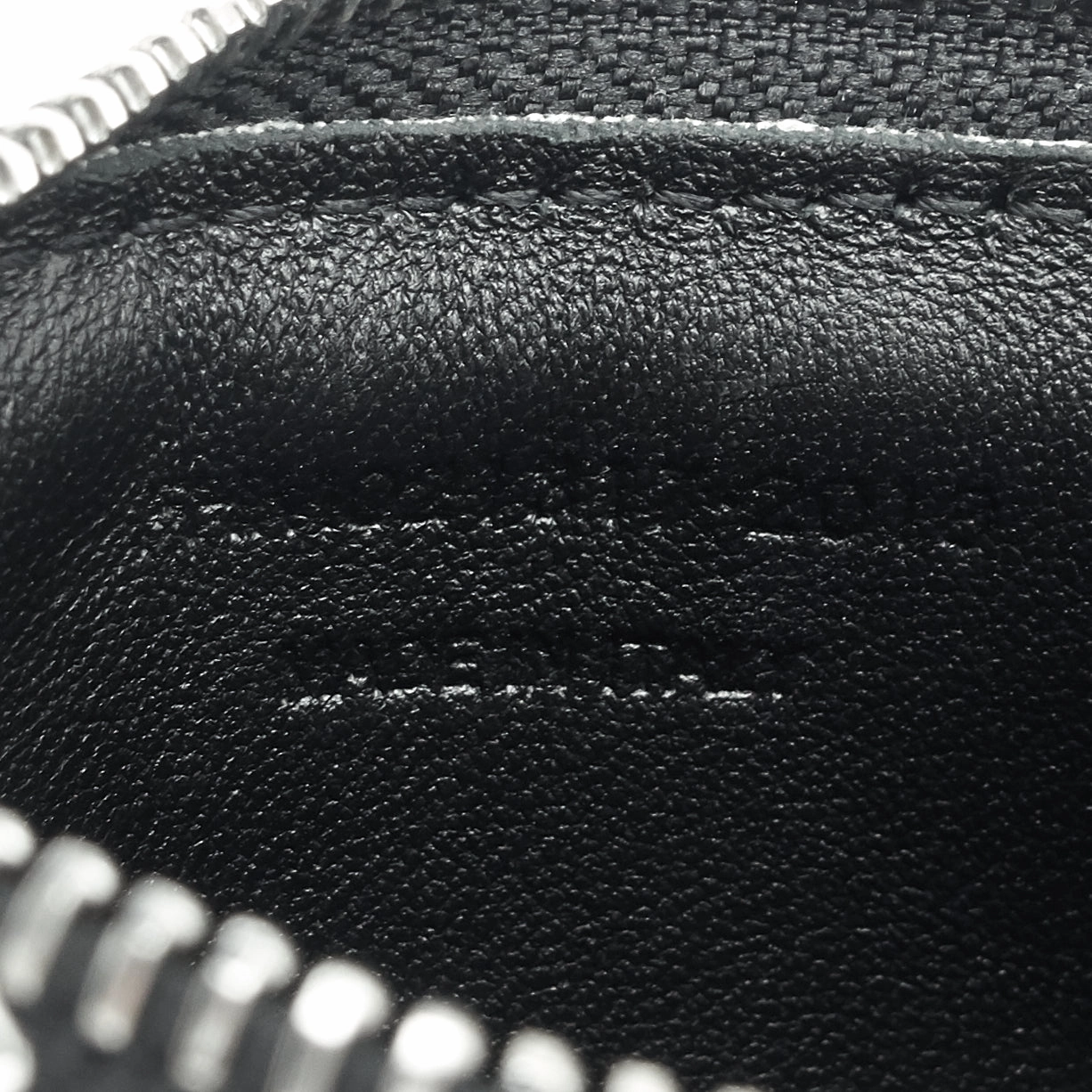 Fragments Zipped Grained Calf Leather Card Case