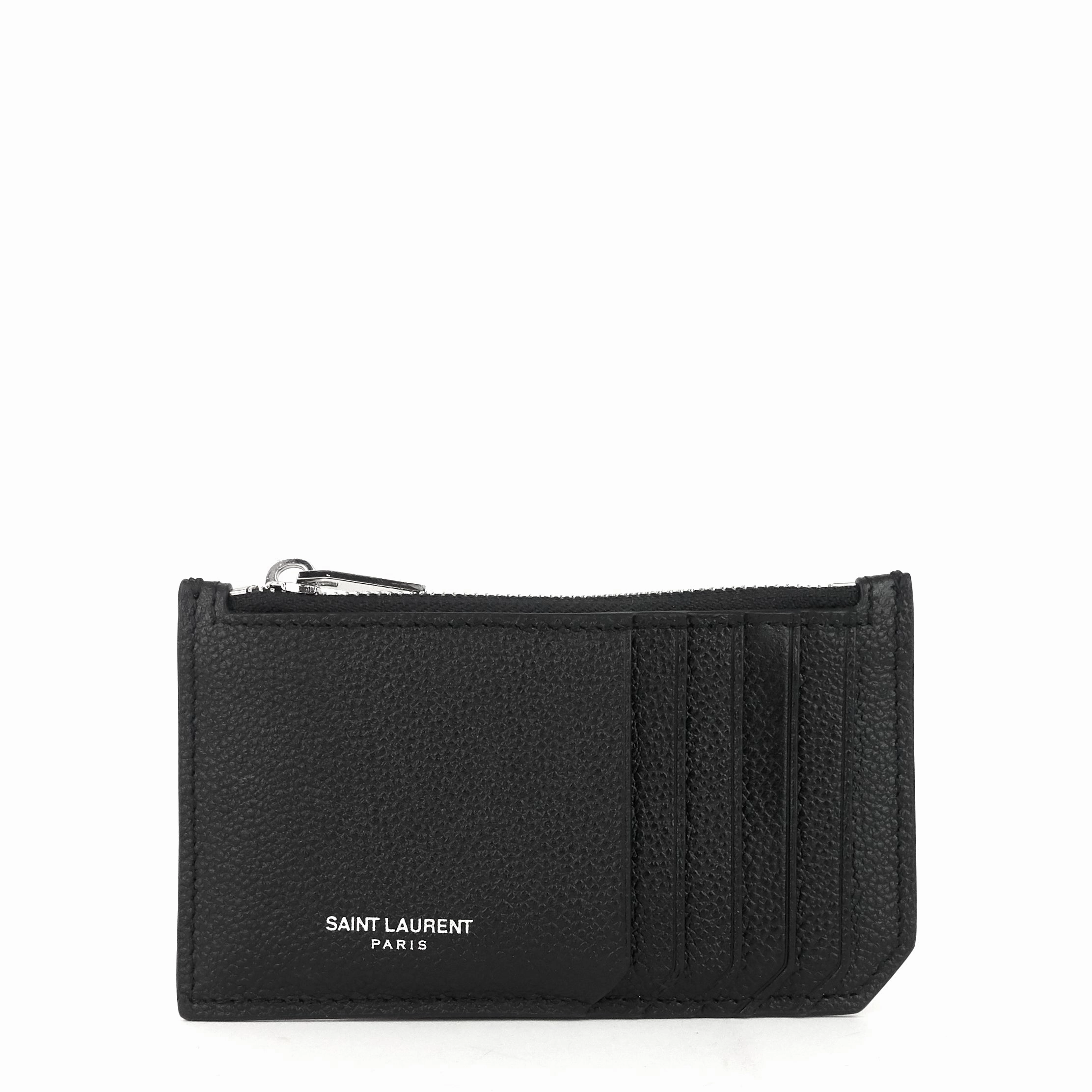 Fragments Zipped Grained Calf Leather Card Case