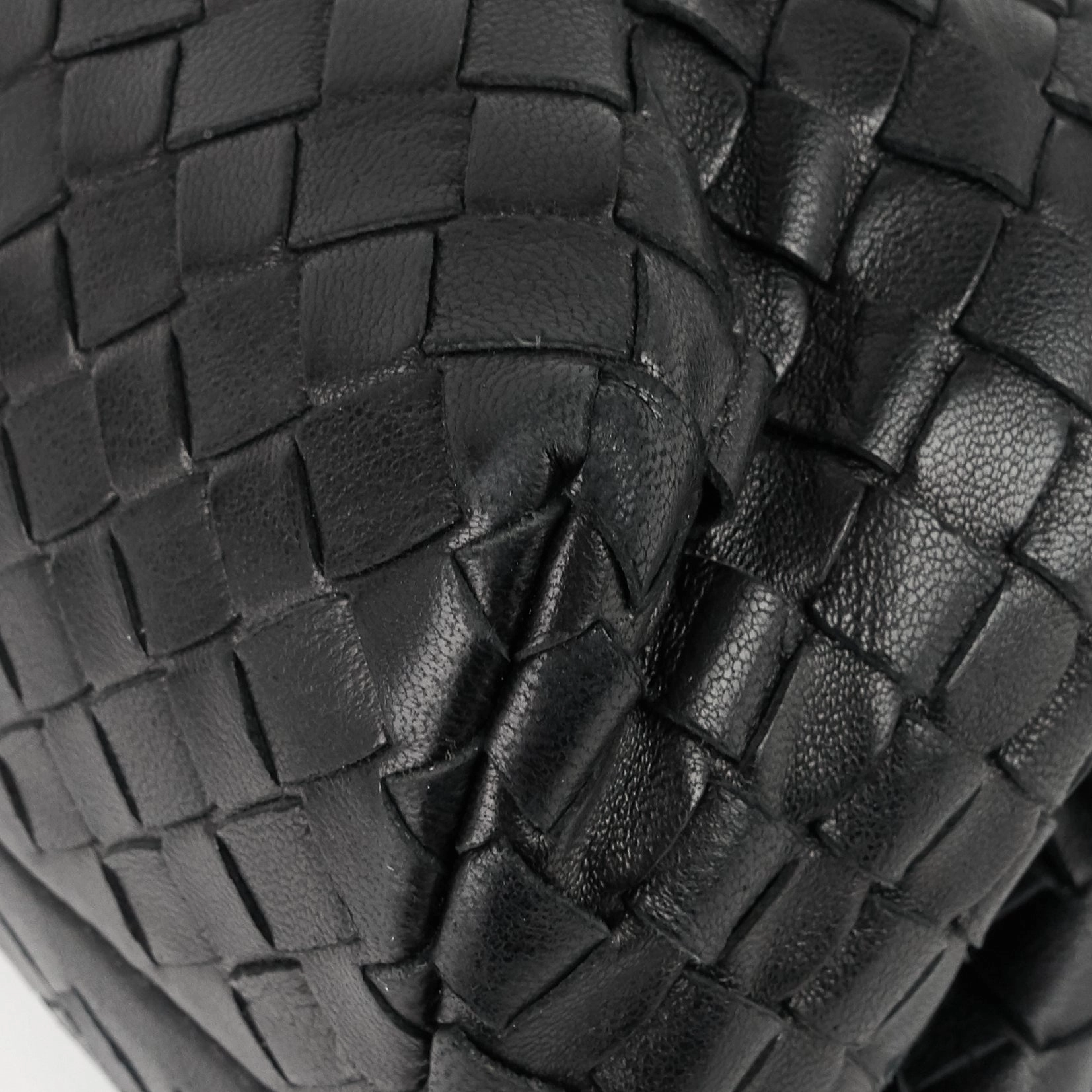 Frame Intrecciato Nappa Leather Bag