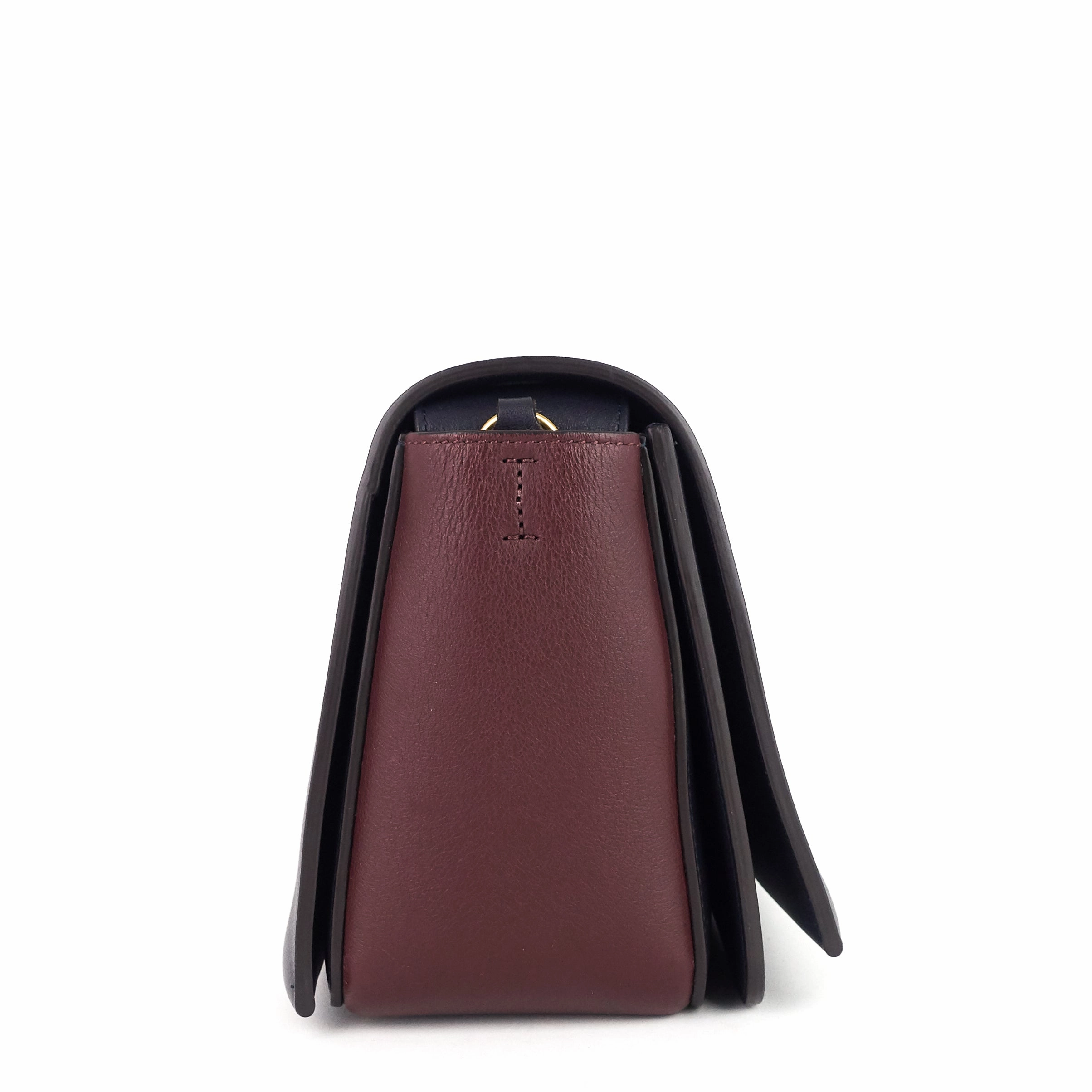 Frame Two-Tone Calfskin Shoulder Bag