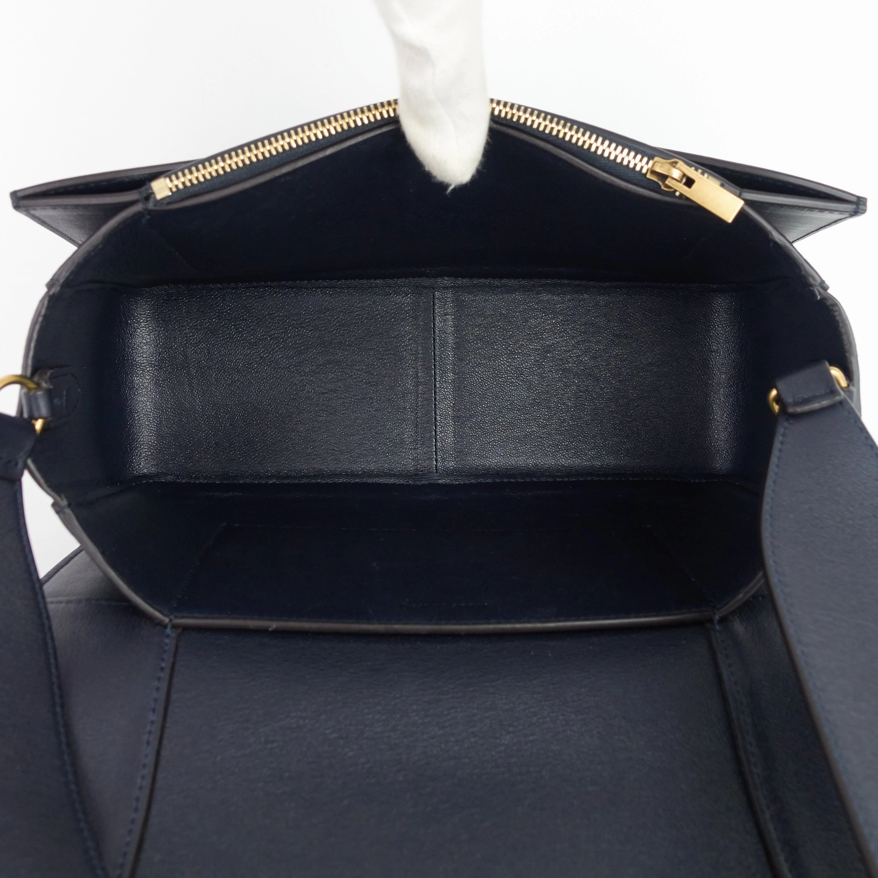 Frame Two-Tone Calfskin Shoulder Bag