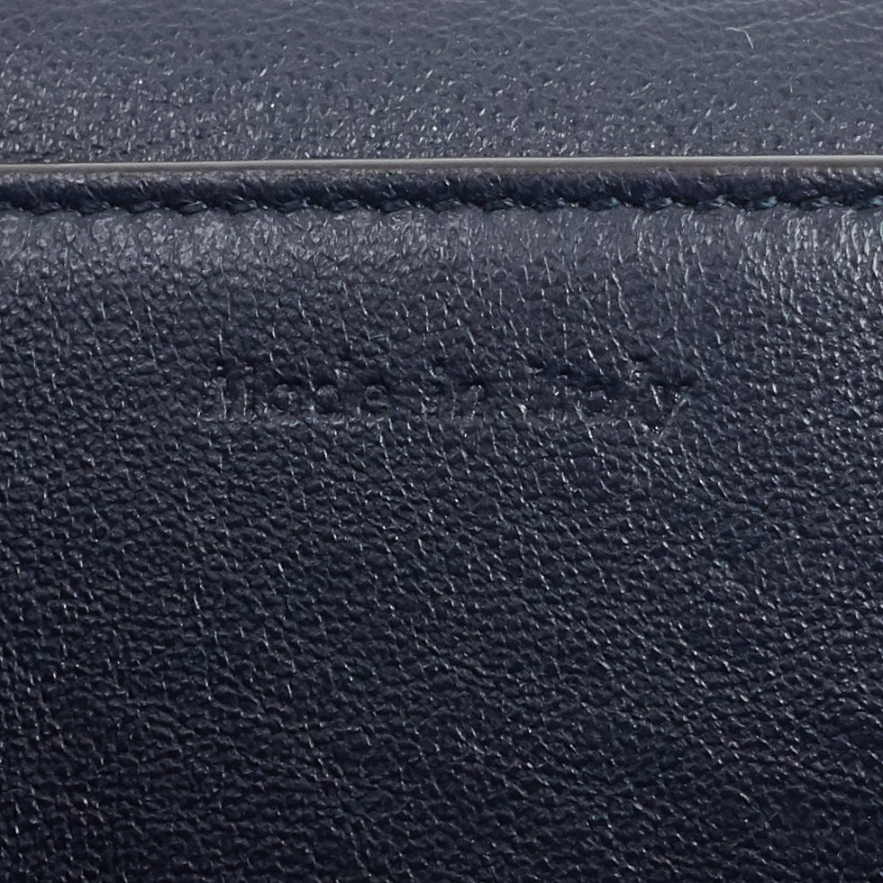 Frame Two-Tone Calfskin Shoulder Bag