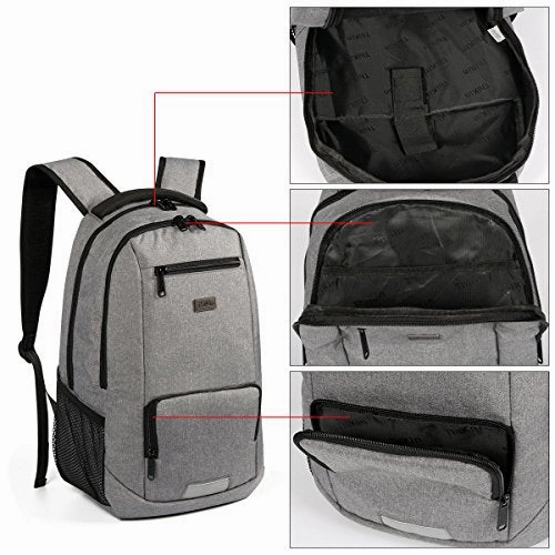 Freewander Business Laptop Backpacks College Travel Daypacks Bags Fit 15 inch Laptop
