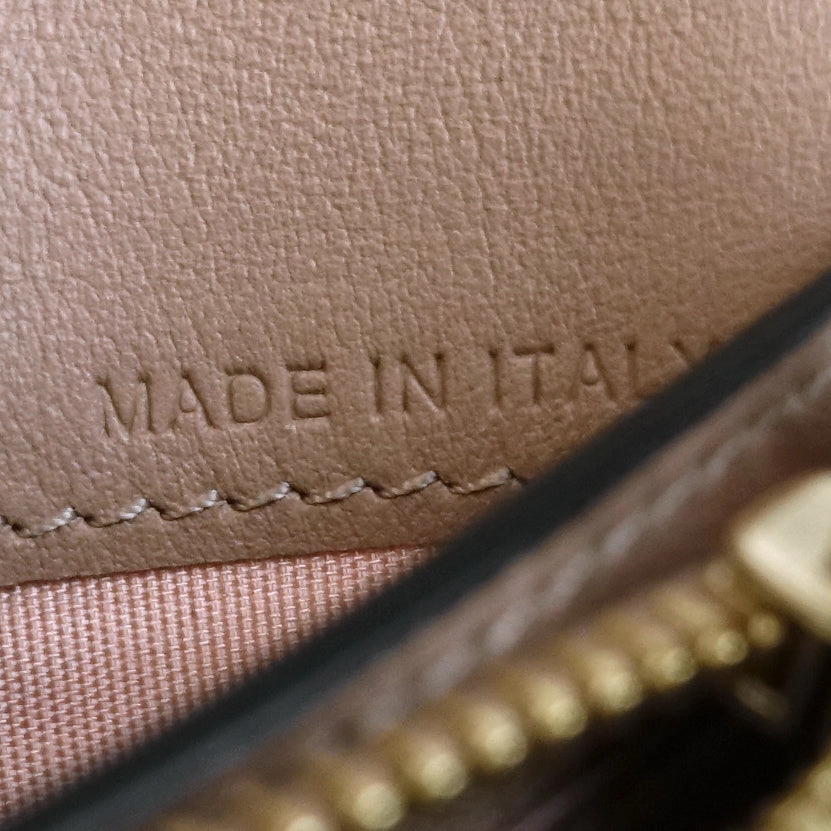 French Flap Rockstud Small Calf Leather Wallet