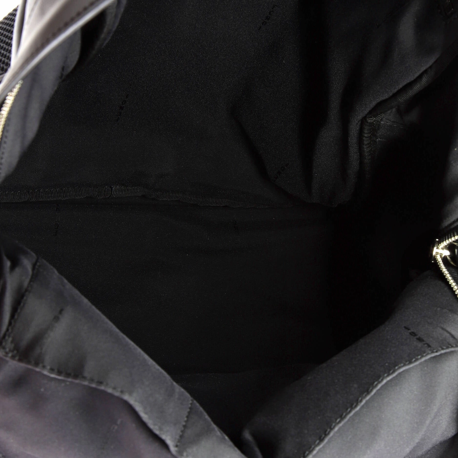 Front Pocket Backpack Nylon with Shearling Medium