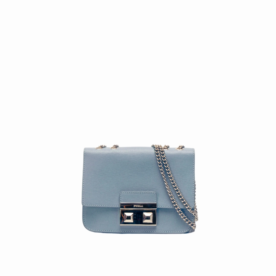 Furla Avio Light Venere Mini Leather Crossbody Bag
