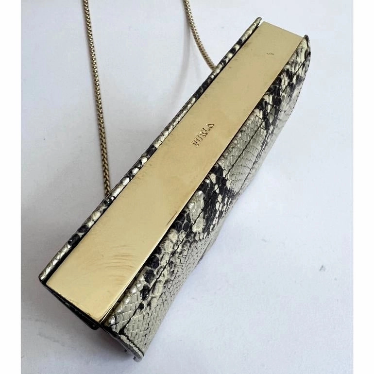 Furla Python Leather Crossbody Bag