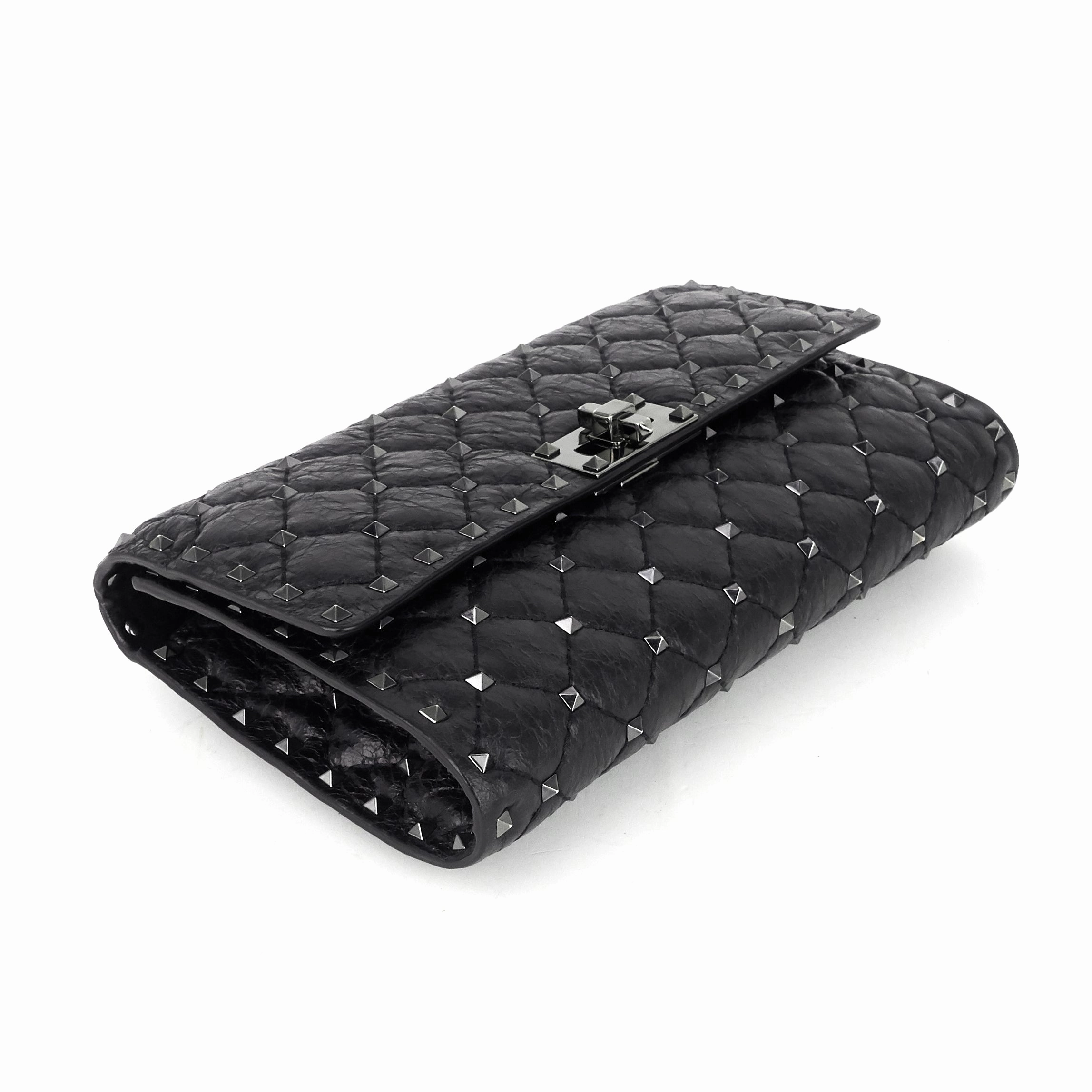 Garavani Rockstud Spike Clutch Crossbody Bag