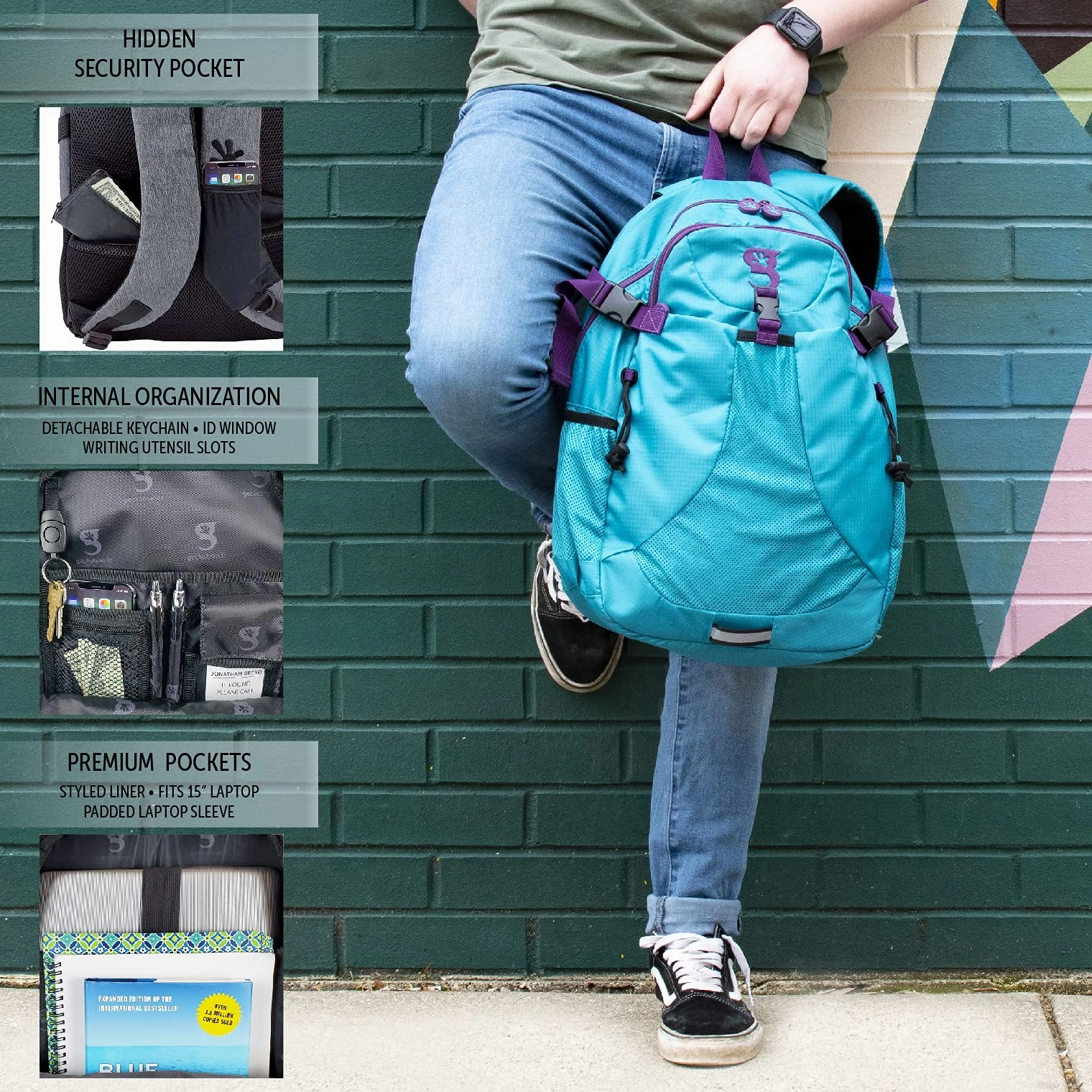 Geckobrands Limitless Backpack