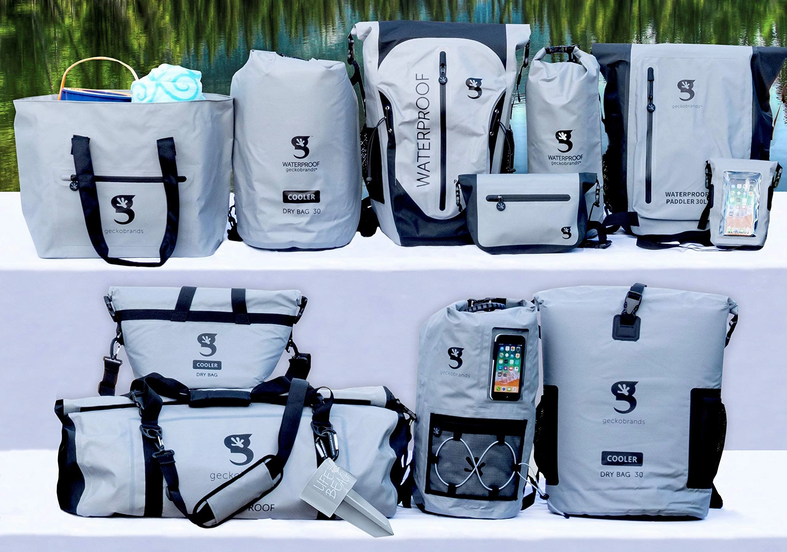 Geckobrands Tarpaulin Dry Bag