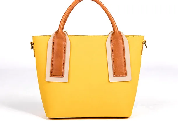 Genuine Leather Handmade Handbag Shoulder Bag Purse For Women Leather Shopper Bag