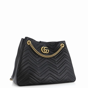 GG Marmont Chain Shoulder Bag Matelasse Leather